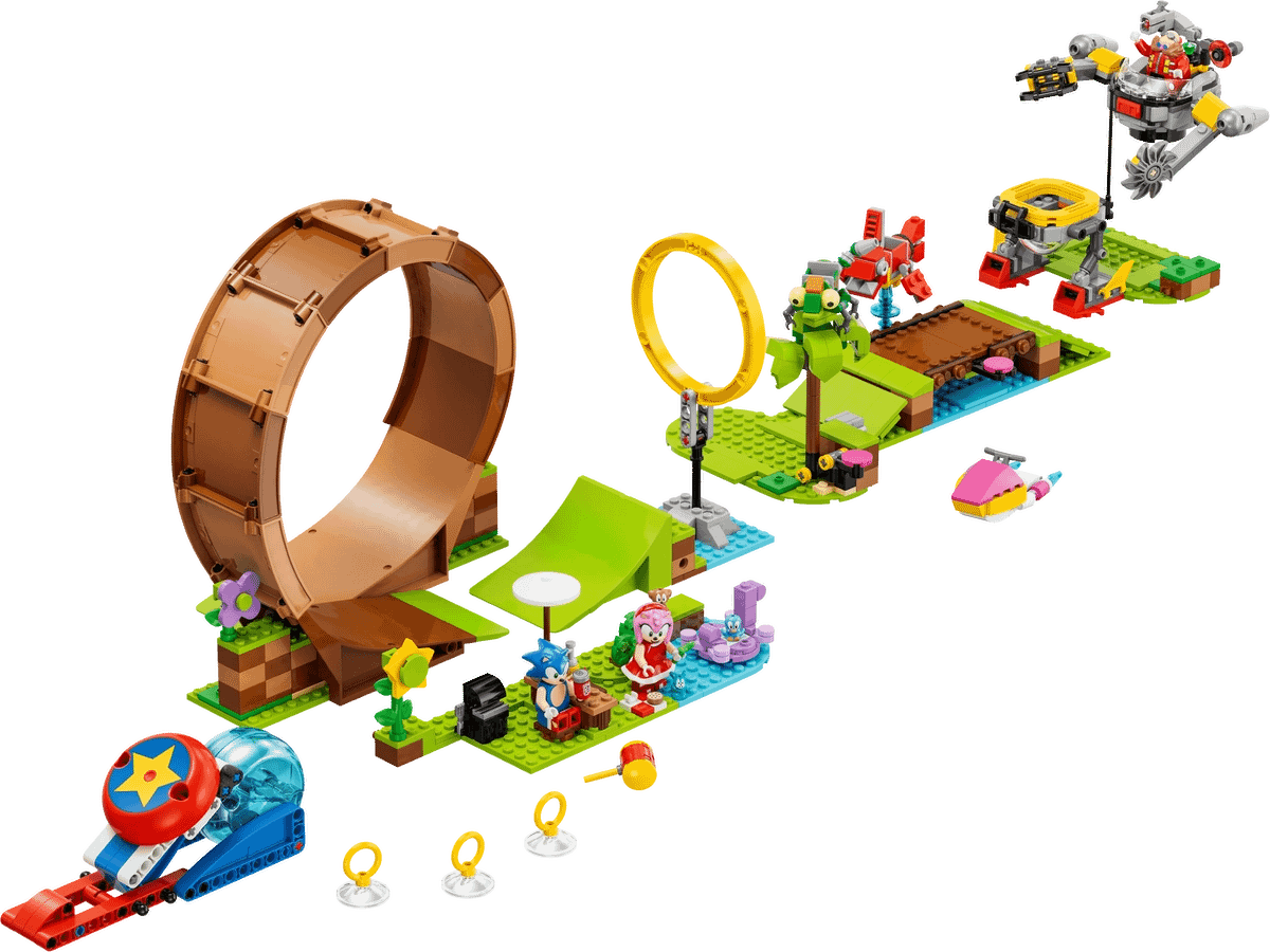 LEGO® 76994 Sonic's Green Hill Zone Loop Challenge - Sonic The Hedgehog 2023