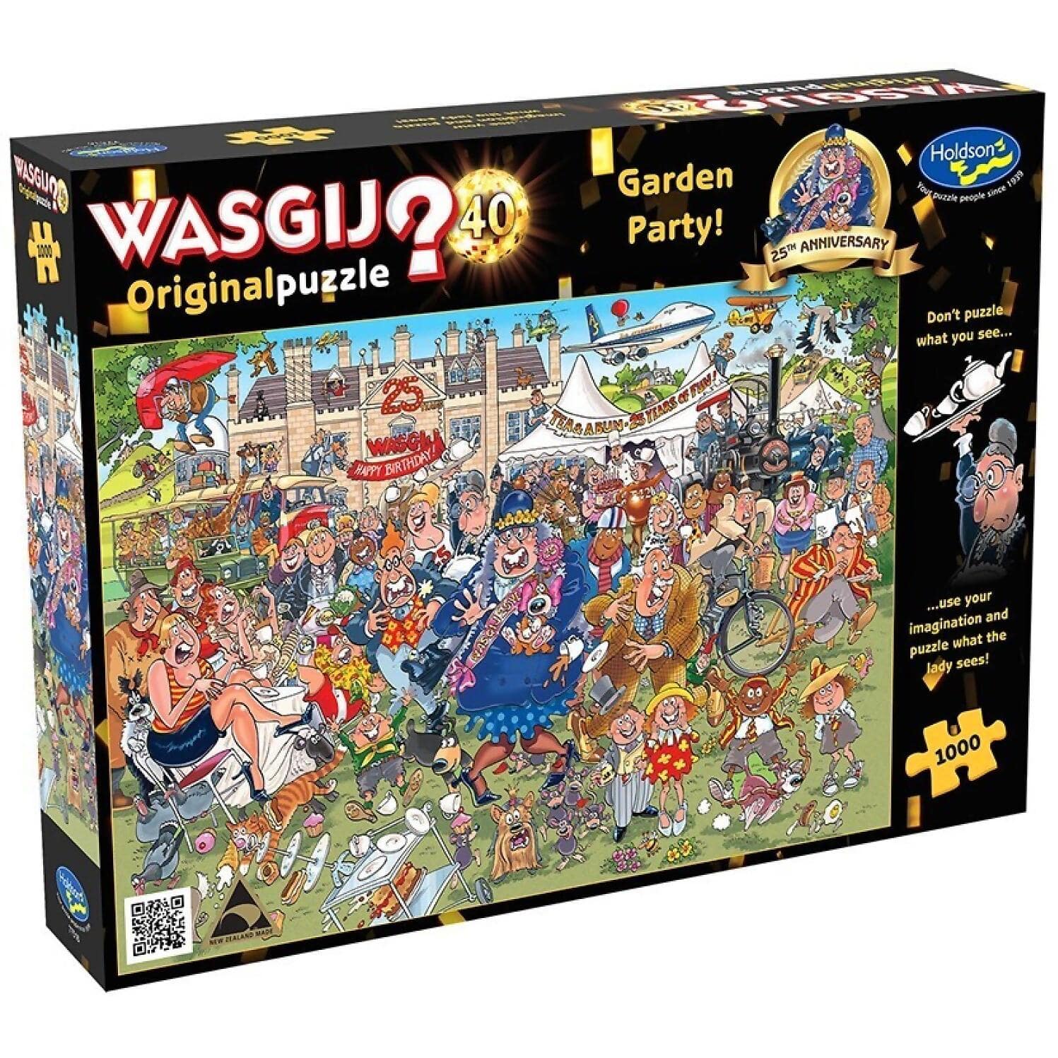 Wasgij? - Original 40 - Garden Party Holdson Jigsaw Puzzle 1000 Pieces
