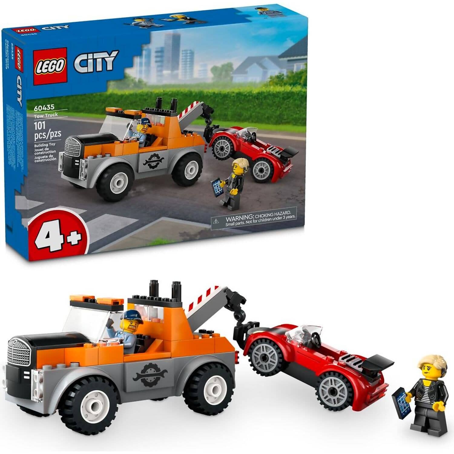 LEGO® 60435 Tow Truck and Sports Car Repair - City 4+