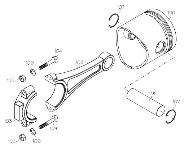 F6116 (YS ENGINES PART) CRANKSHAFT FZ63