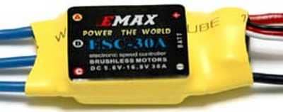 ESC 30AMP SPEED CONTROLLER WITH/BEC EMAX