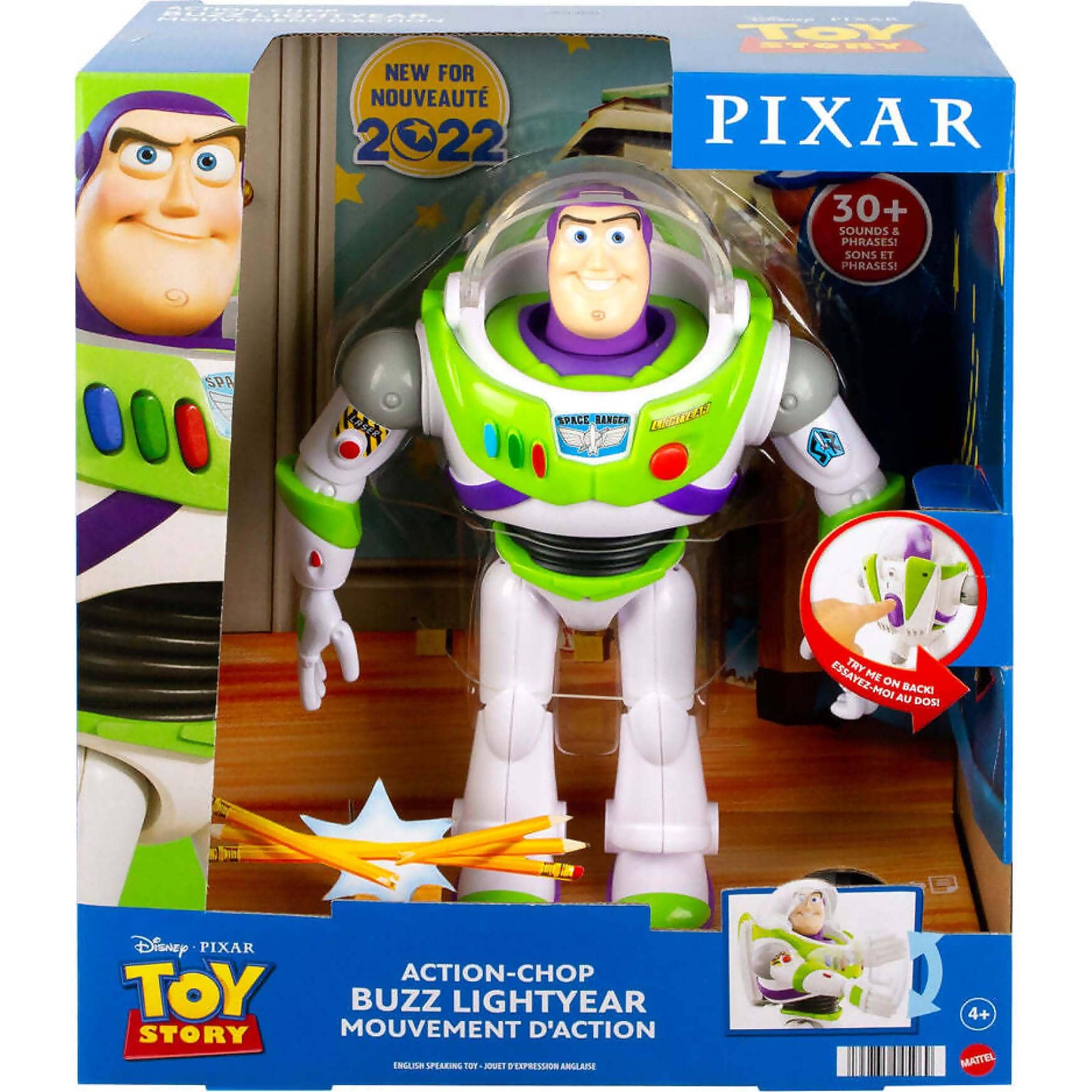 Disney Pixar - Toy Story Action Chop Buzz Lightyear