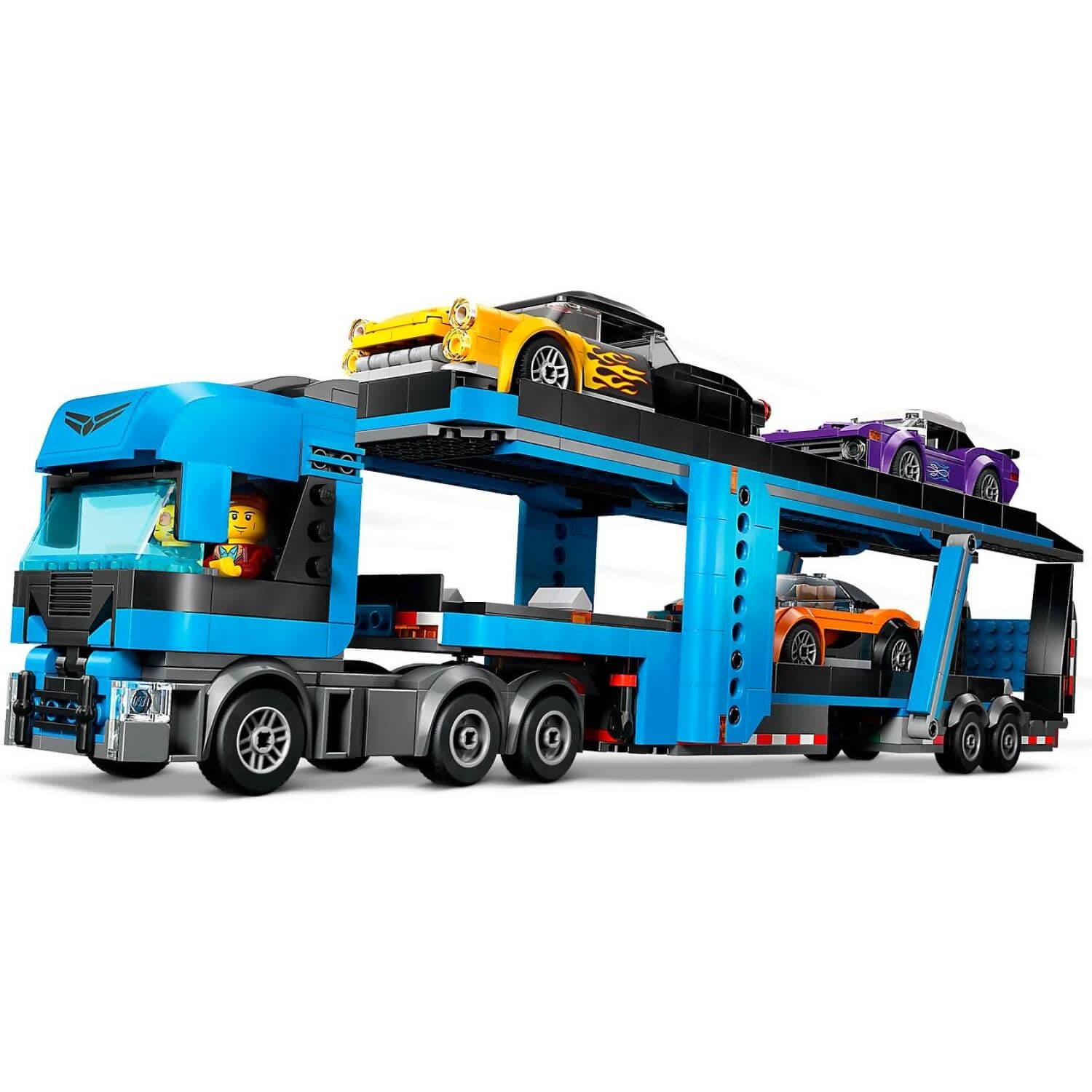 LEGO® 60408 Car Transporter Truck with Sports Cars - City