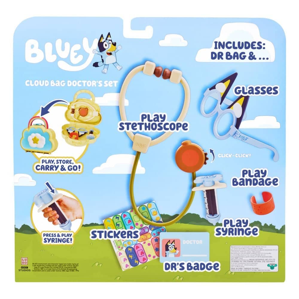 Bluey - Cloud Bag Doctor Set