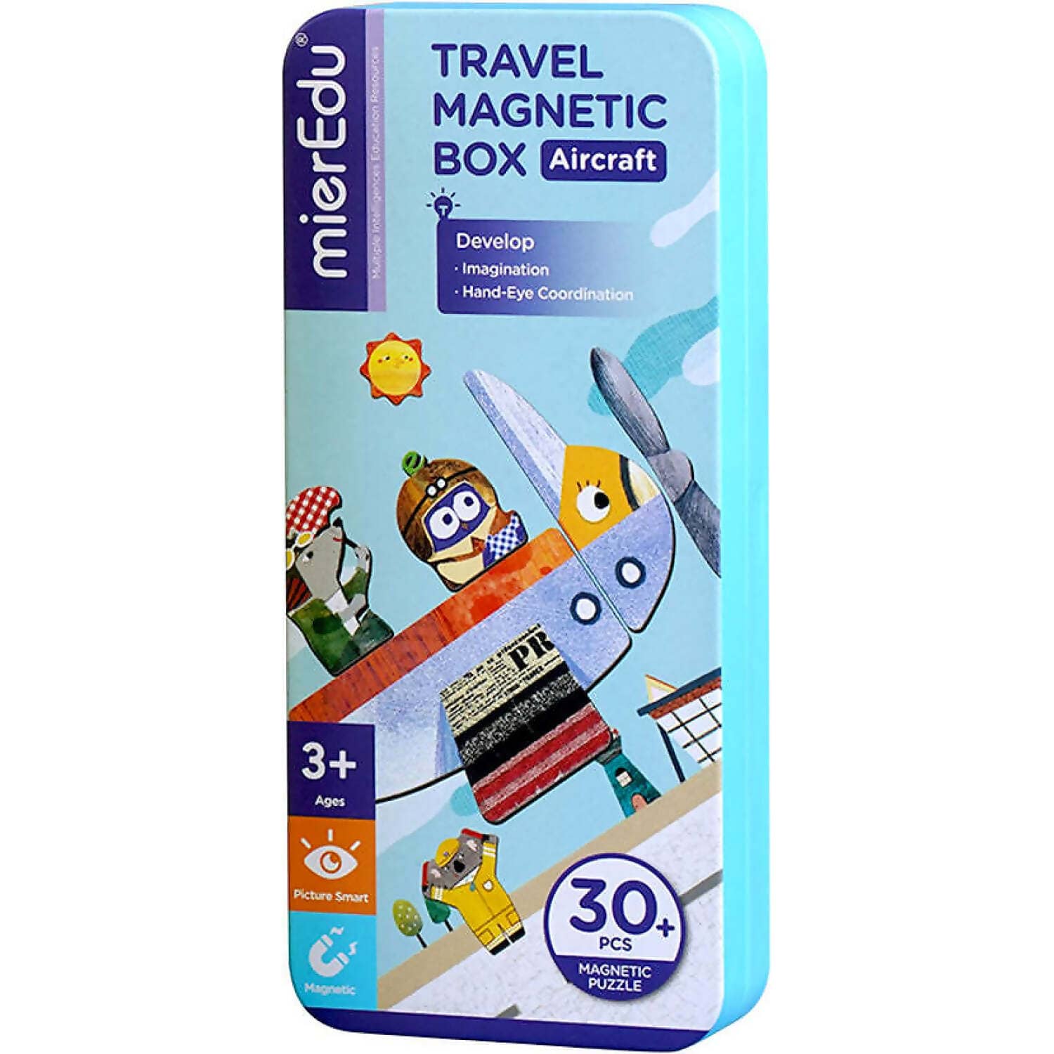mierEdu - Travel Magnetic Puzzle Box Aircraft