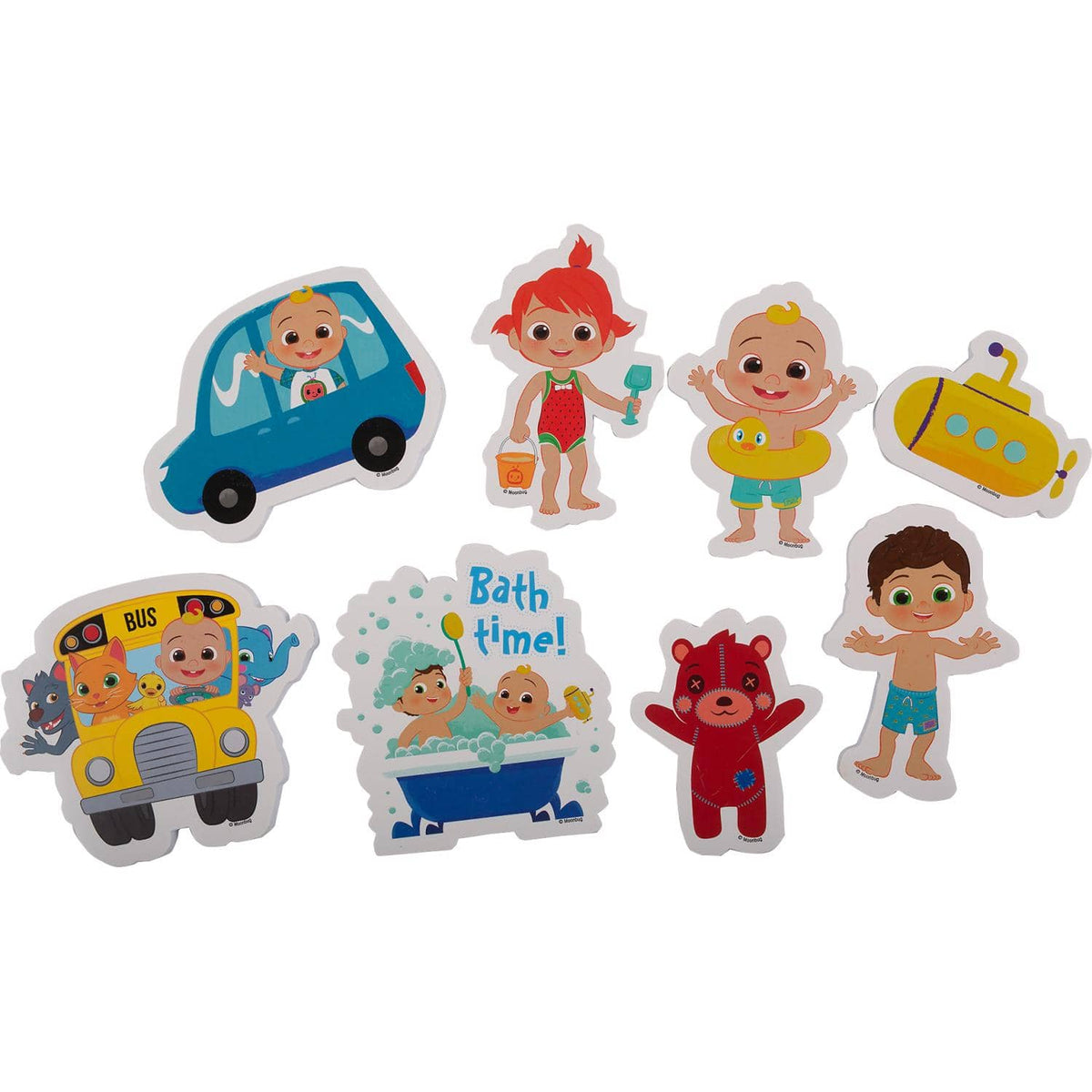 Cocomelon - Foam Bath Stickers