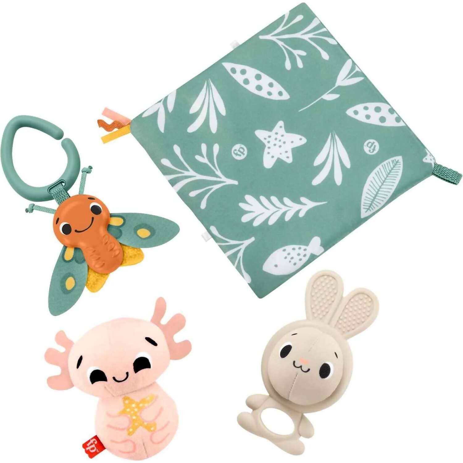 Fisher-Price - So Many Senses Gift Set 4 Baby Sensory Toys