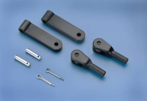 DUBRO - HD CONTROL ARMS+CLEVIS 4.40 879