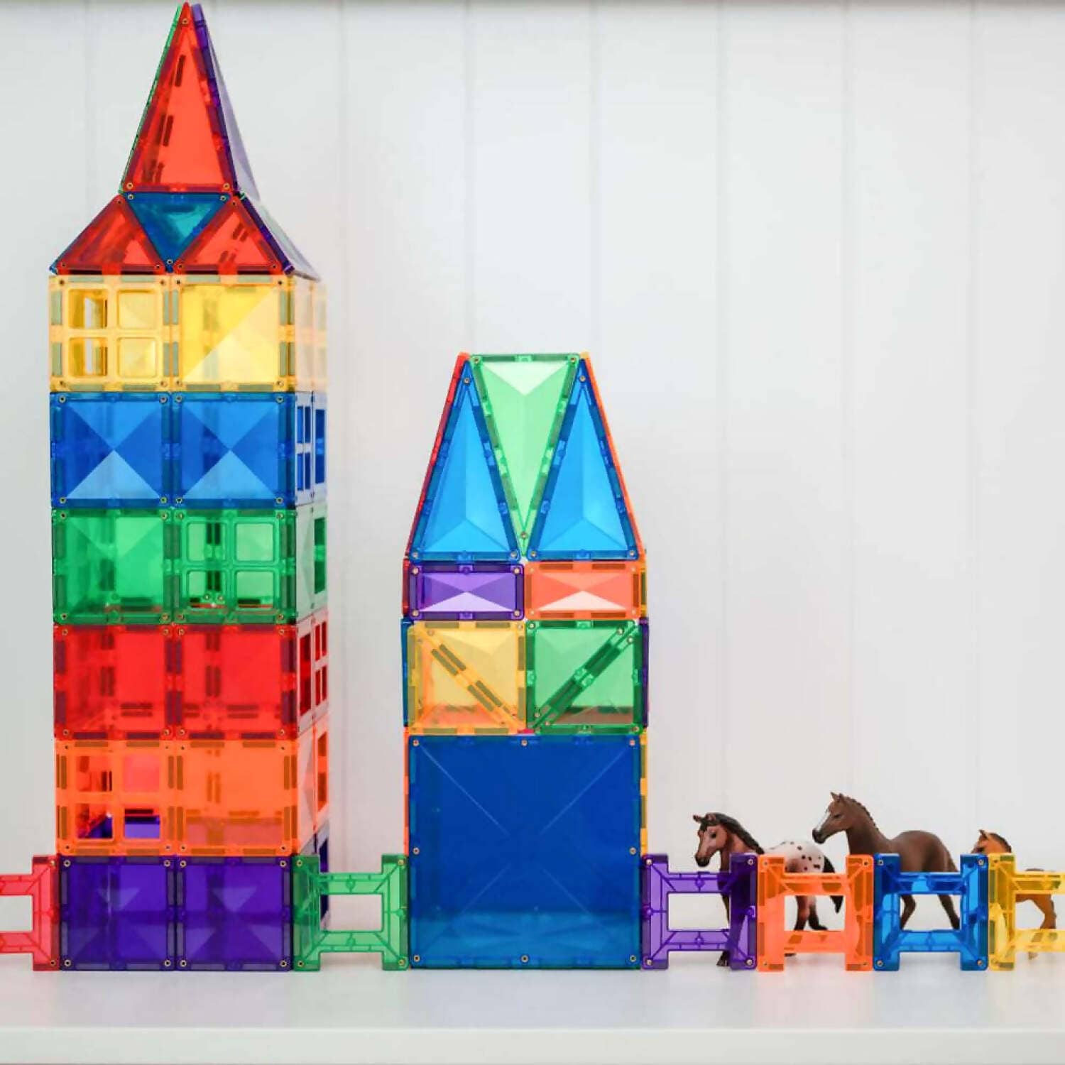 Connetix - Magnetic Tiles Rainbow Creative Pack 102pc