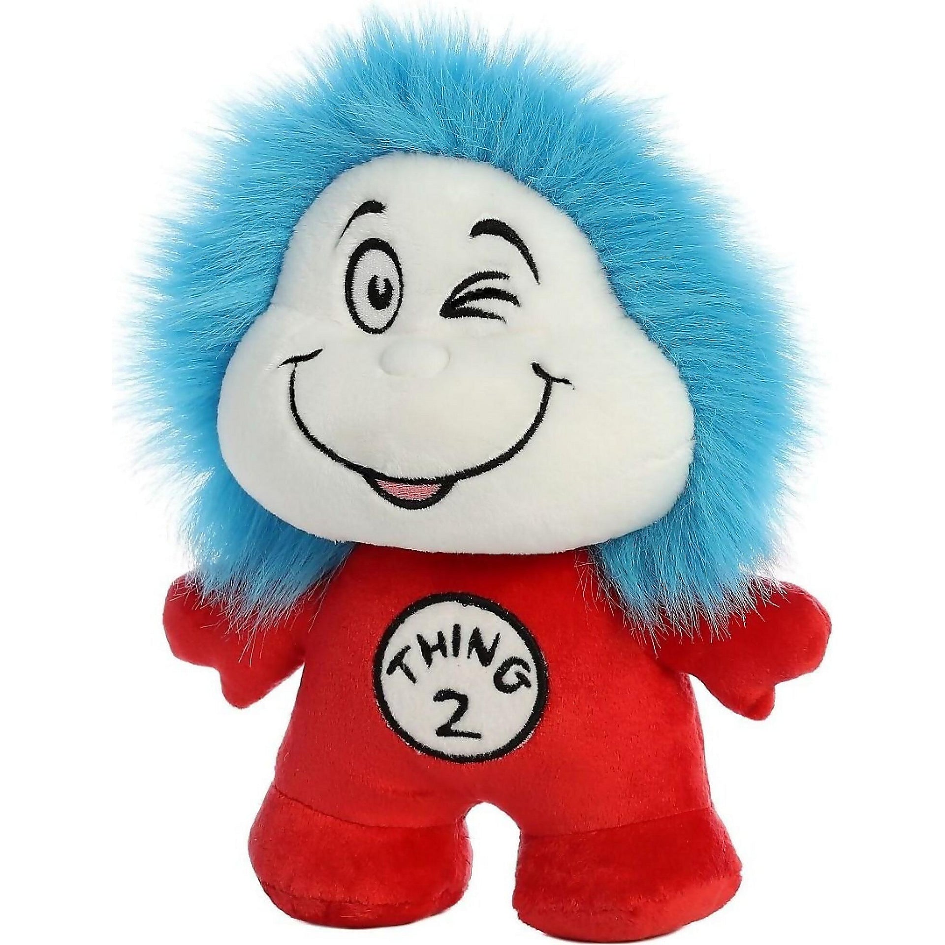 Cotton Candy - Xmas Thing 1 / Thing 2 Dr. Seuss 8.5-inch Plush