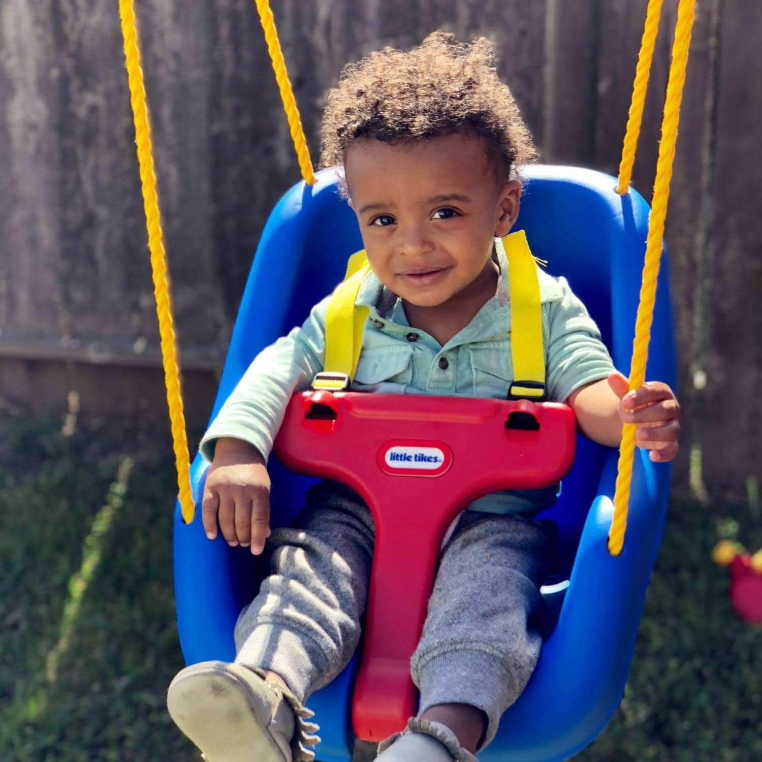 Little Tikes - 2-in-1 Snug 'n Secure Swing - Blue
