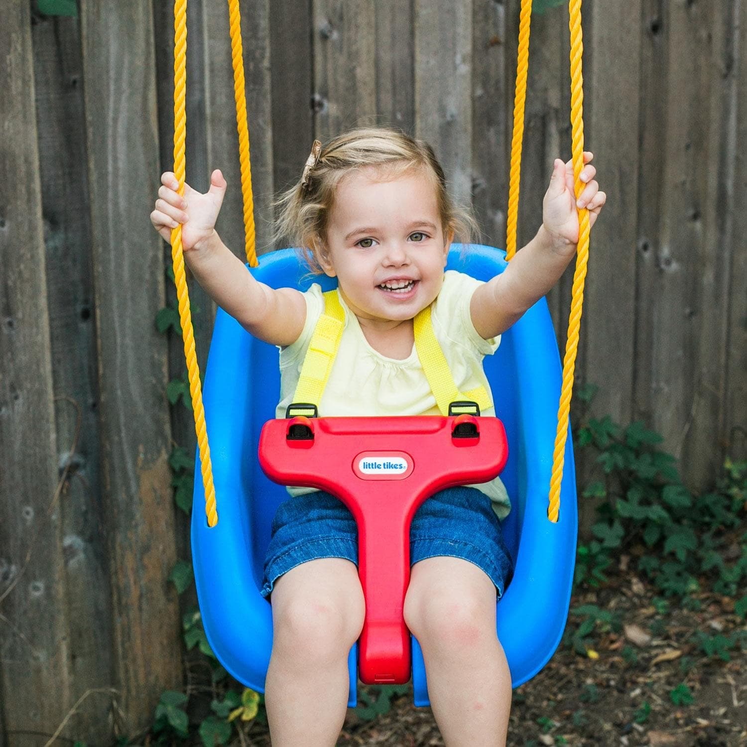 Little Tikes - 2-in-1 Snug 'n Secure Swing - Blue