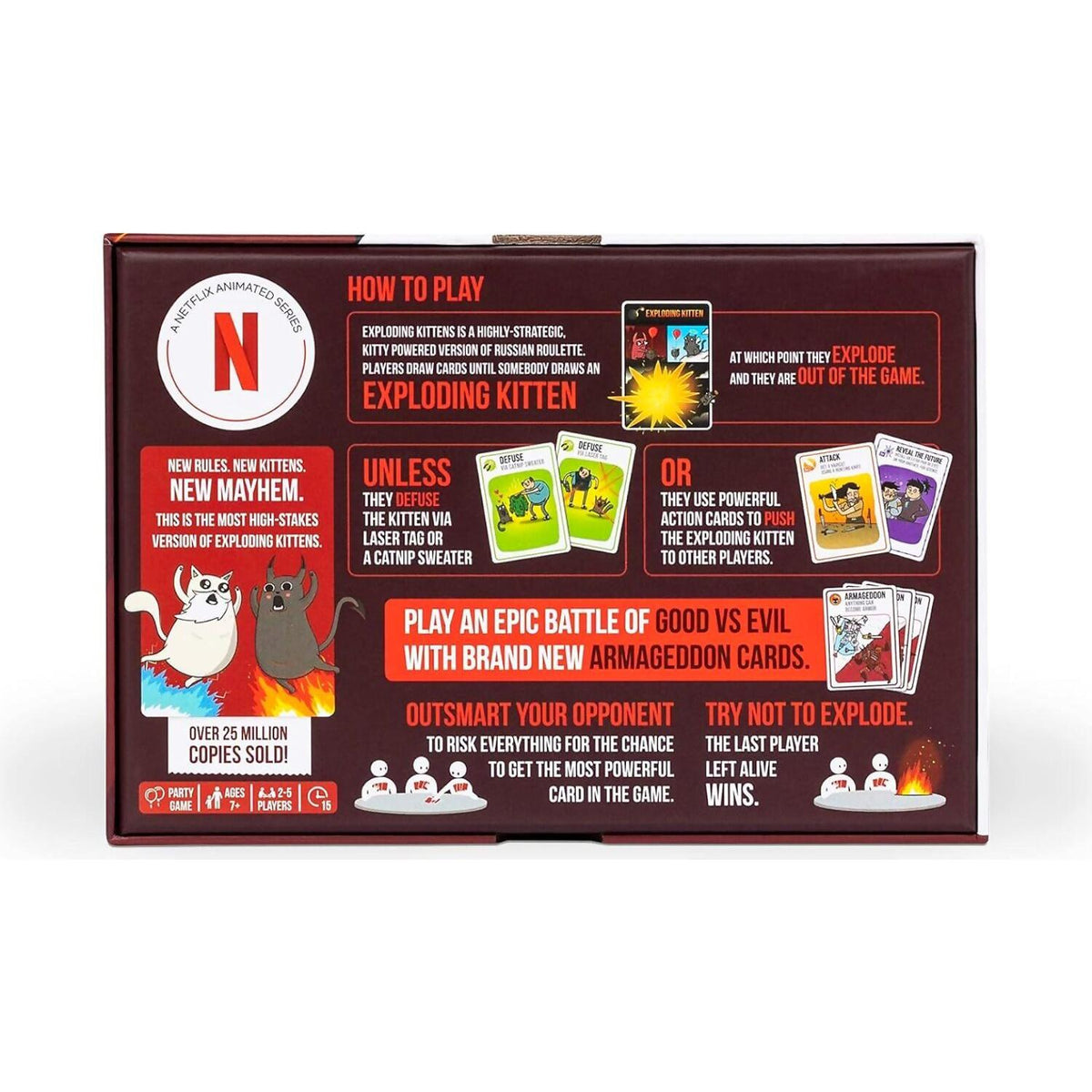 Exploding Kittens - Good Vs Evil Netflix Game