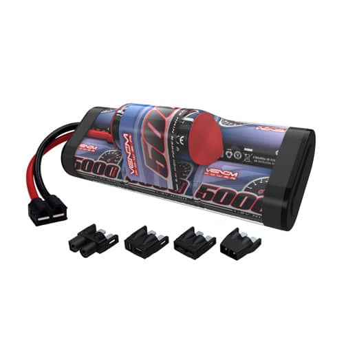 VENOM 8.4V 5000MAH 7-CELL HUMP PACK NIMH BATTERY WITH UNIVERSAL PLUG