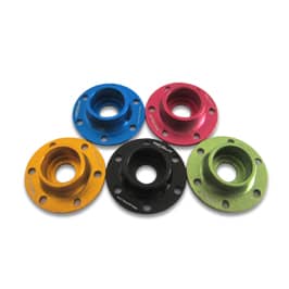 ALUMINIUM WASHER M3 X 15MM GREEN X10 SPOT ON