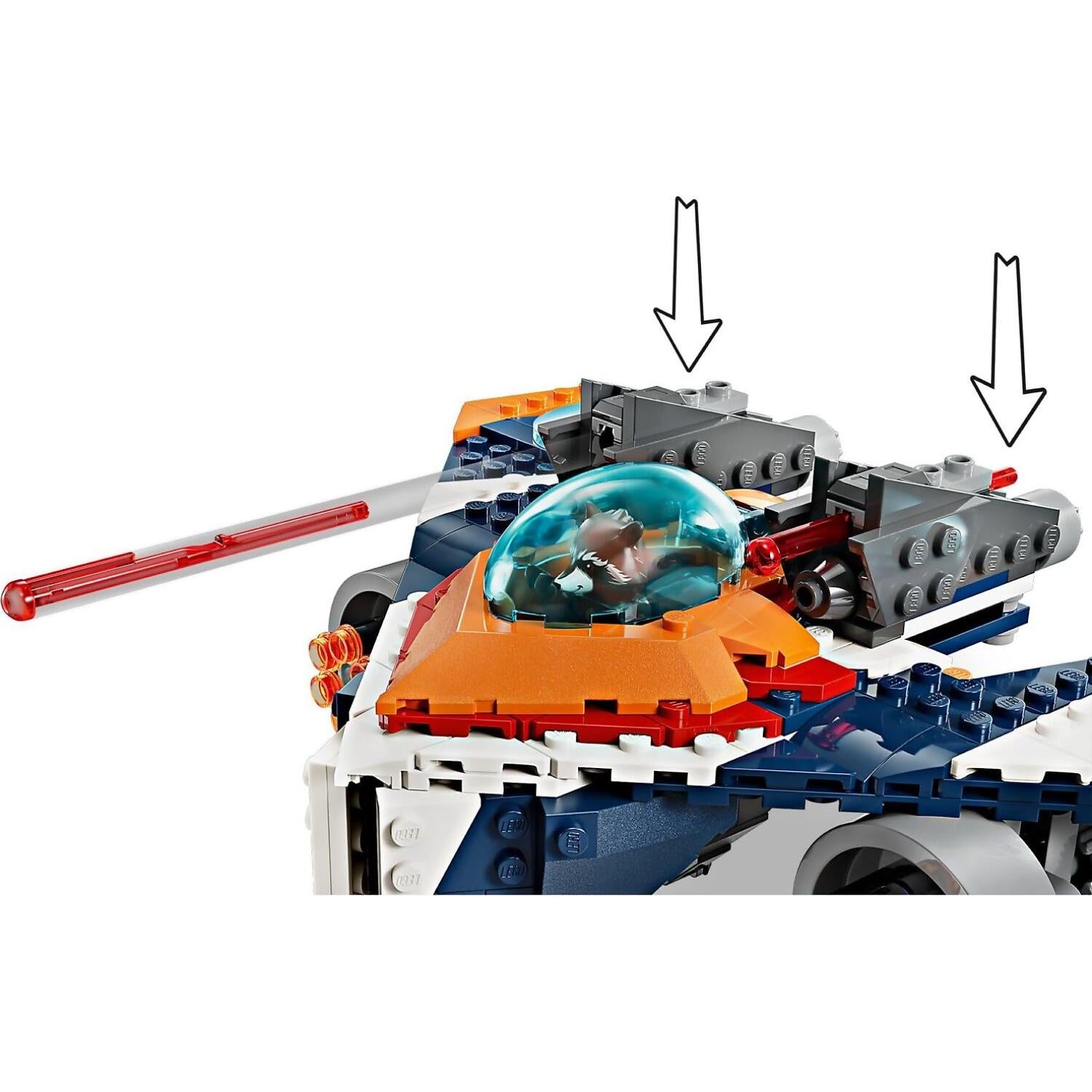 LEGO® 76278 Rocket's Warbird vs. Ronan - Super Heroes Marvel