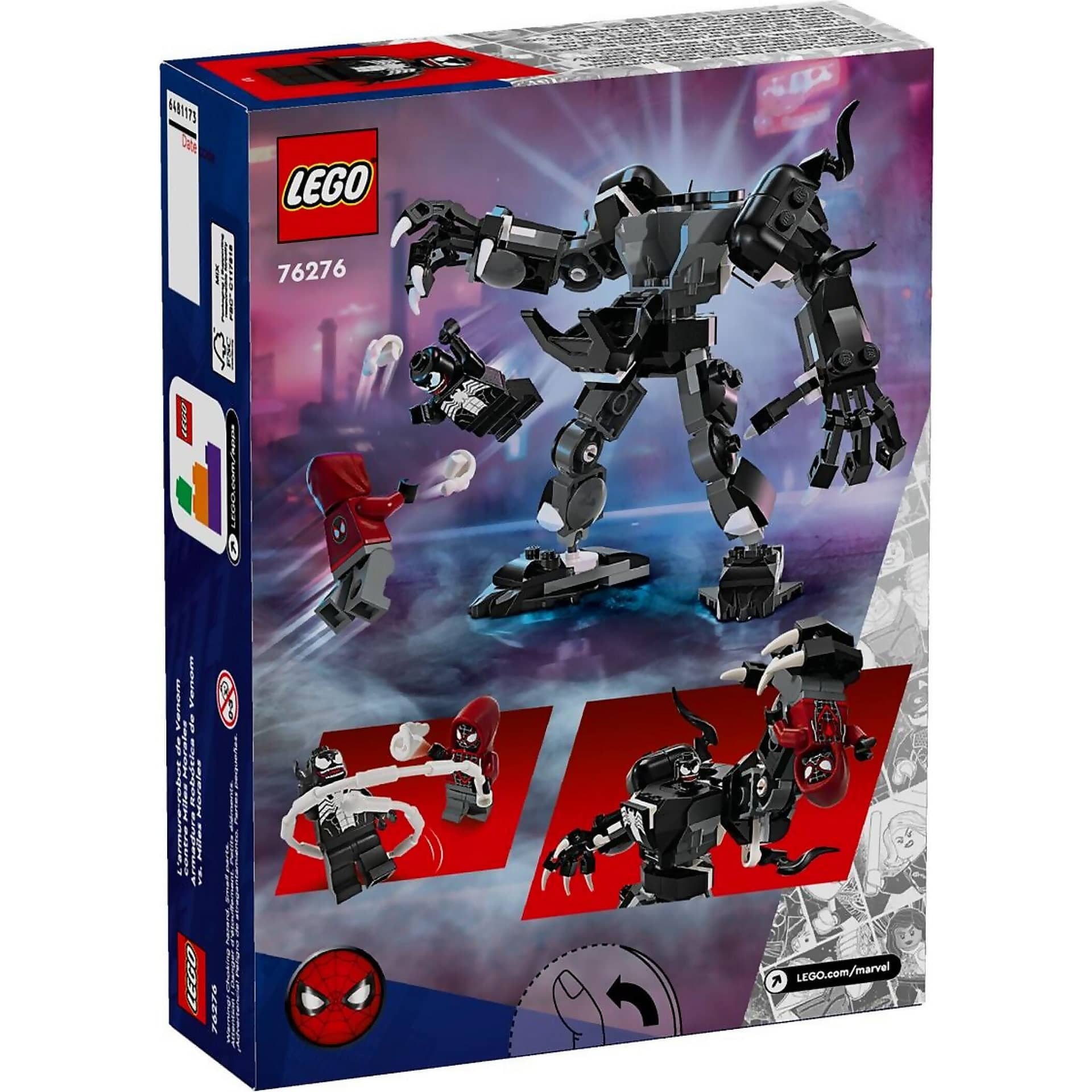 LEGO® 76276 Venom Mech Armor vs. Miles Morales - Super Heroes Marvel