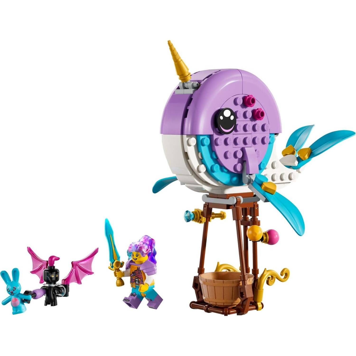 LEGO® 71472 Izzie's Narwhal Hot-Air Balloon - DREAMZzz™