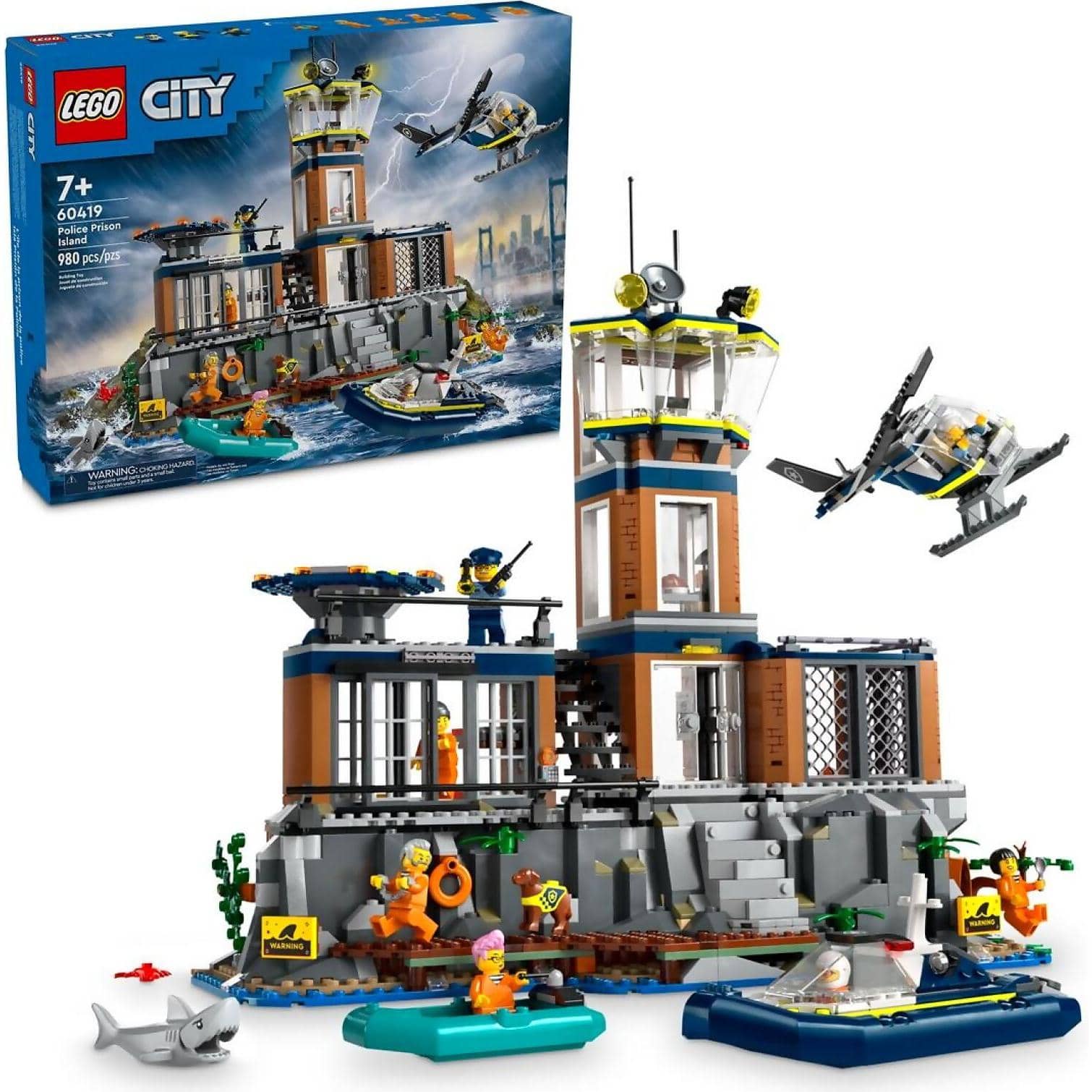 LEGO® 60419 Police Prison Island - City