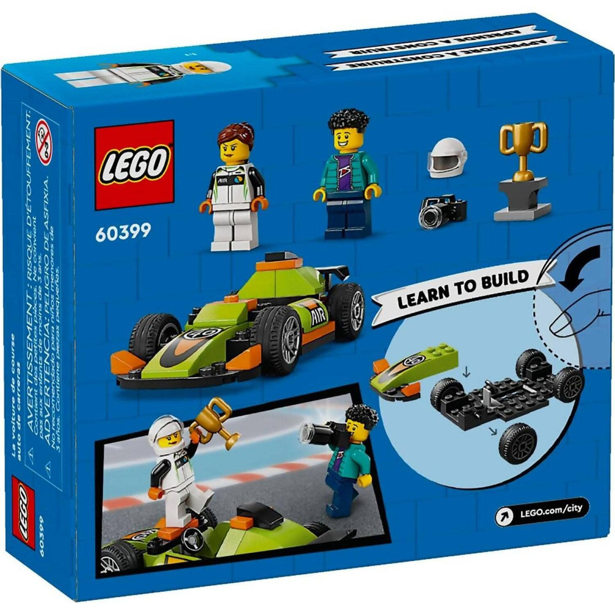 LEGO® 60399 Green Race Car - City 4+