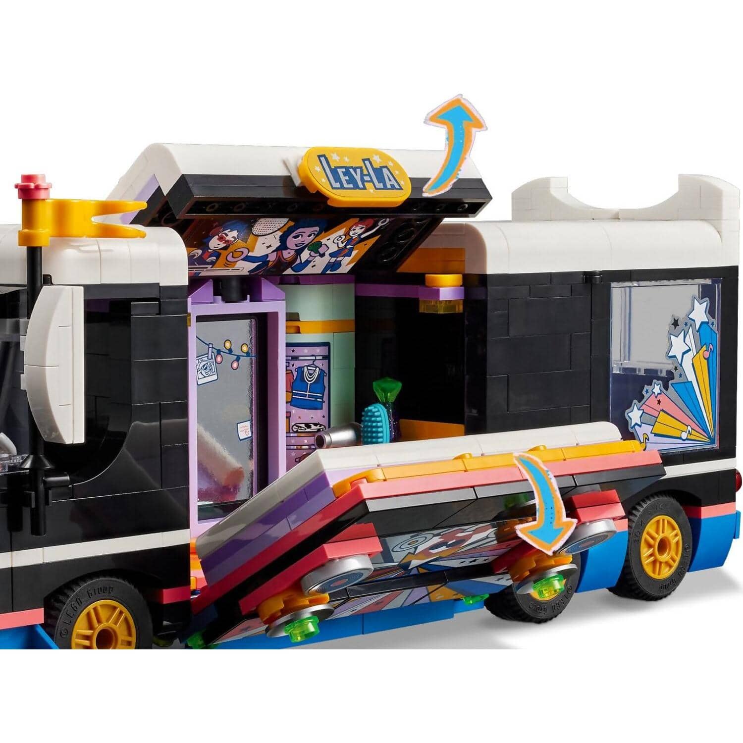LEGO® 42619 Pop Star Music Tour Bus - Friends