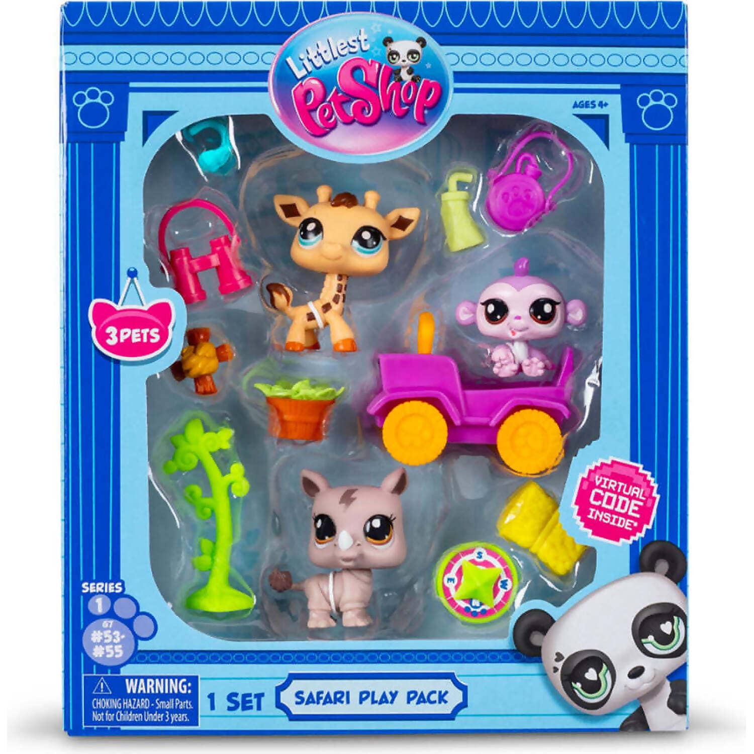 Littlest Pet Shop - Safari Play Pack Playset