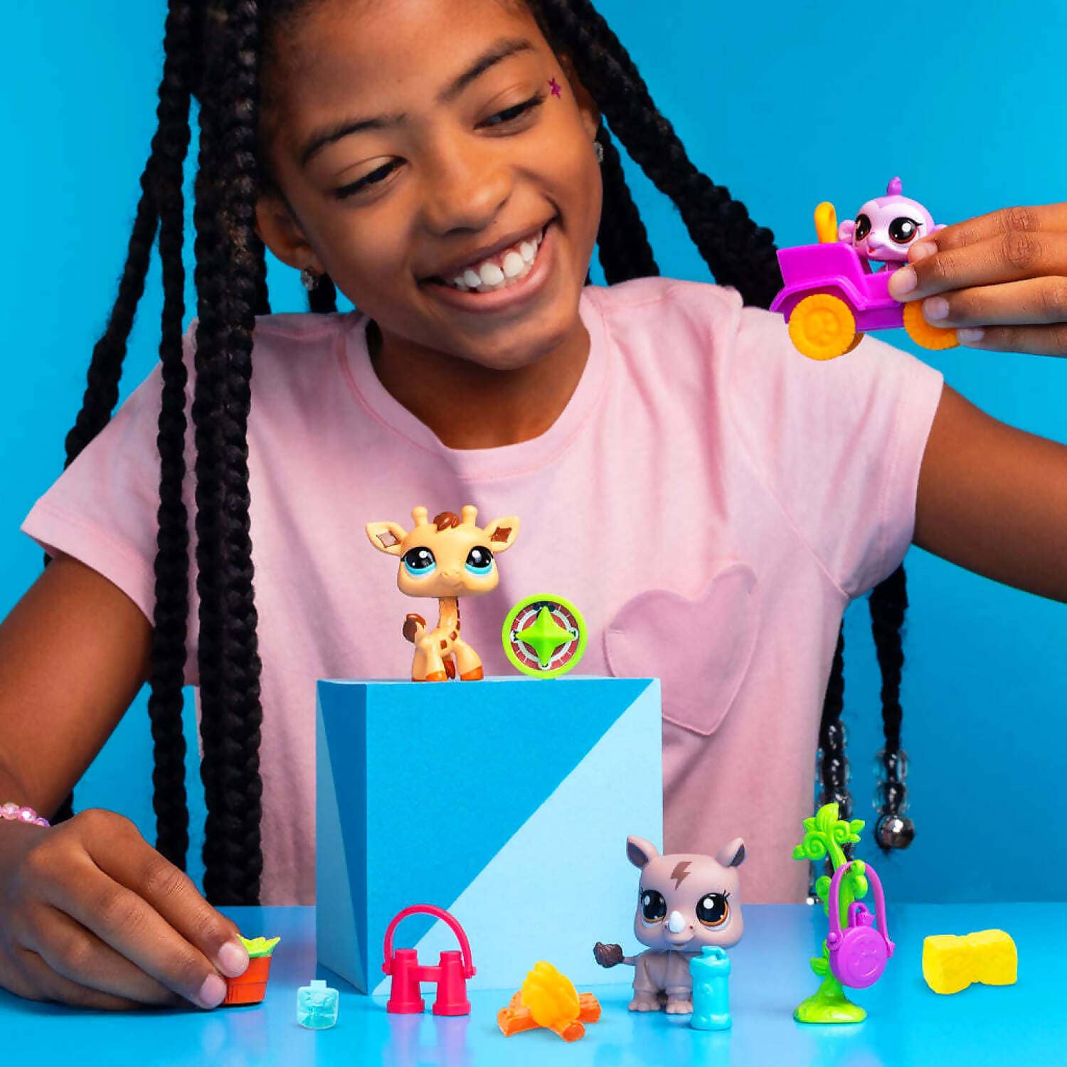 Littlest Pet Shop - Safari Play Pack Playset