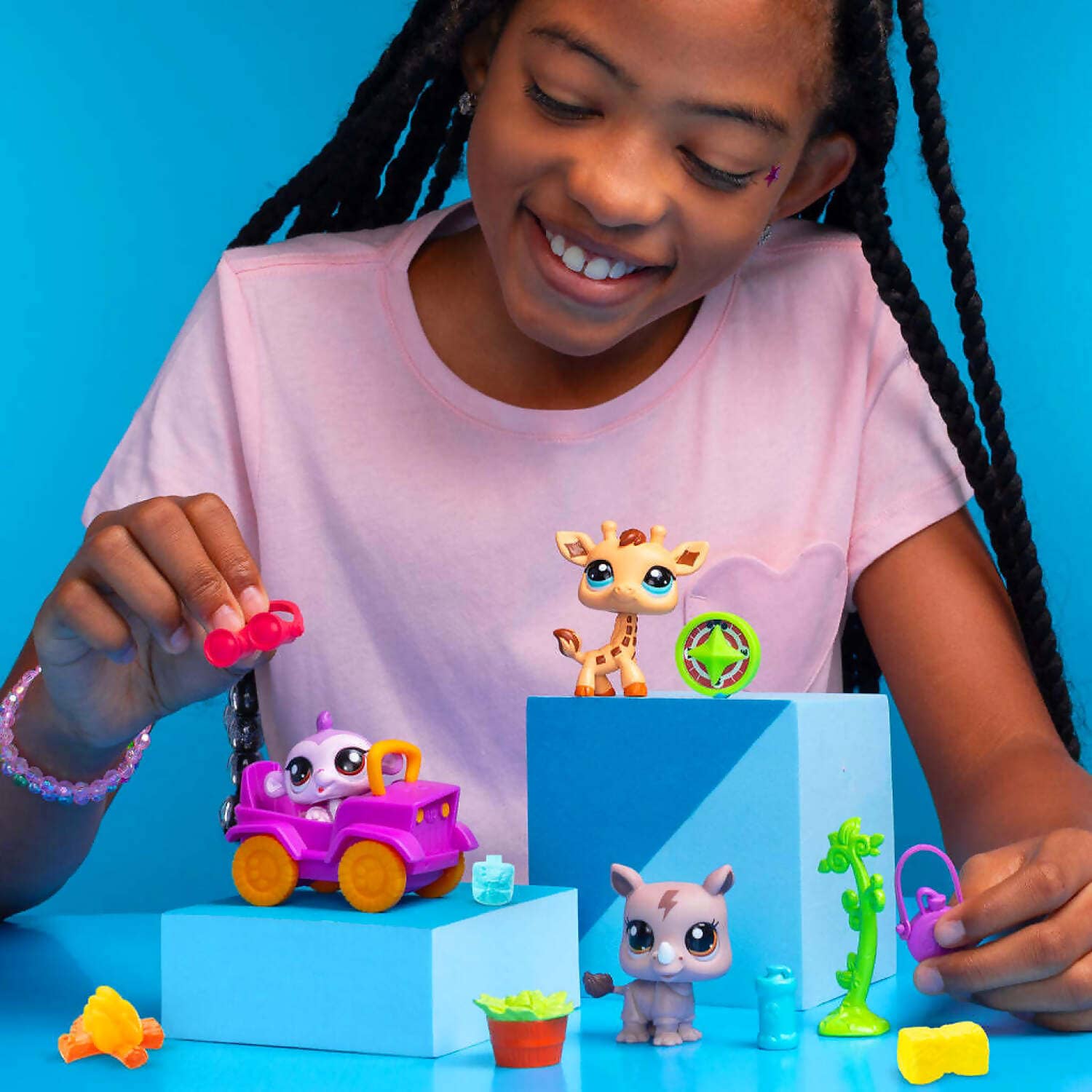 Littlest Pet Shop - Safari Play Pack Playset