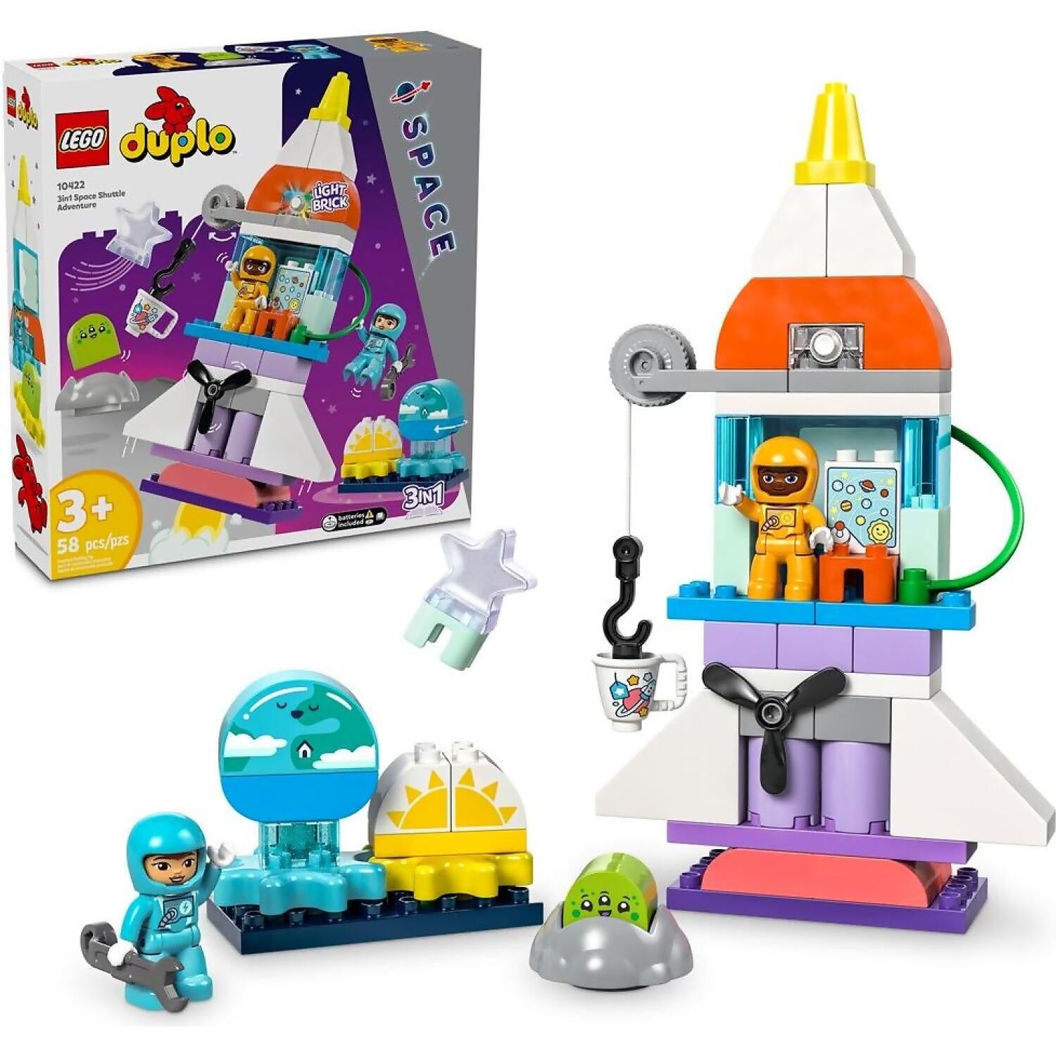 LEGO® 10422 3in1 Space Shuttle Adventure -  DUPLO®