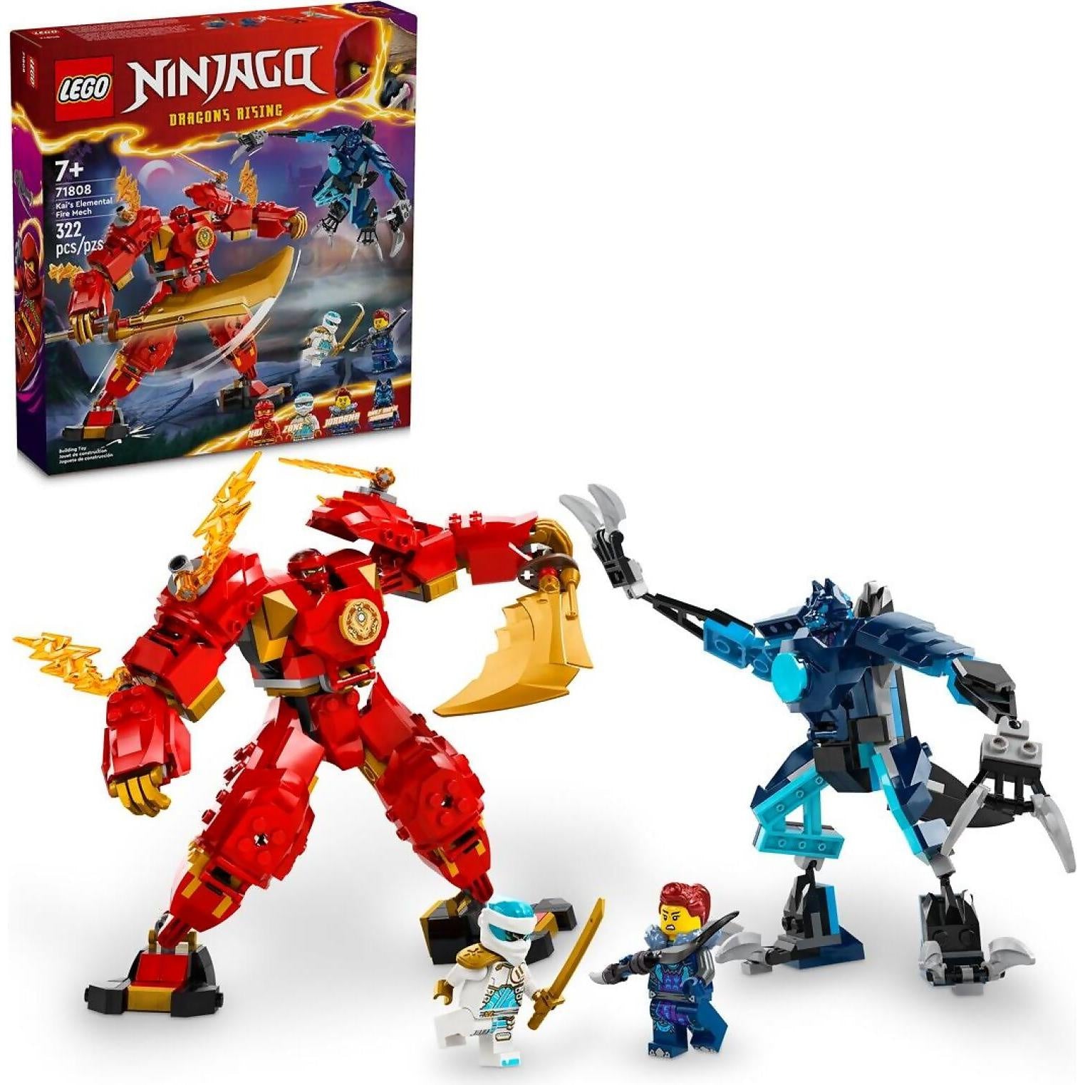 LEGO® 71808 Kai's Elemental Fire Mech - NINJAGO®