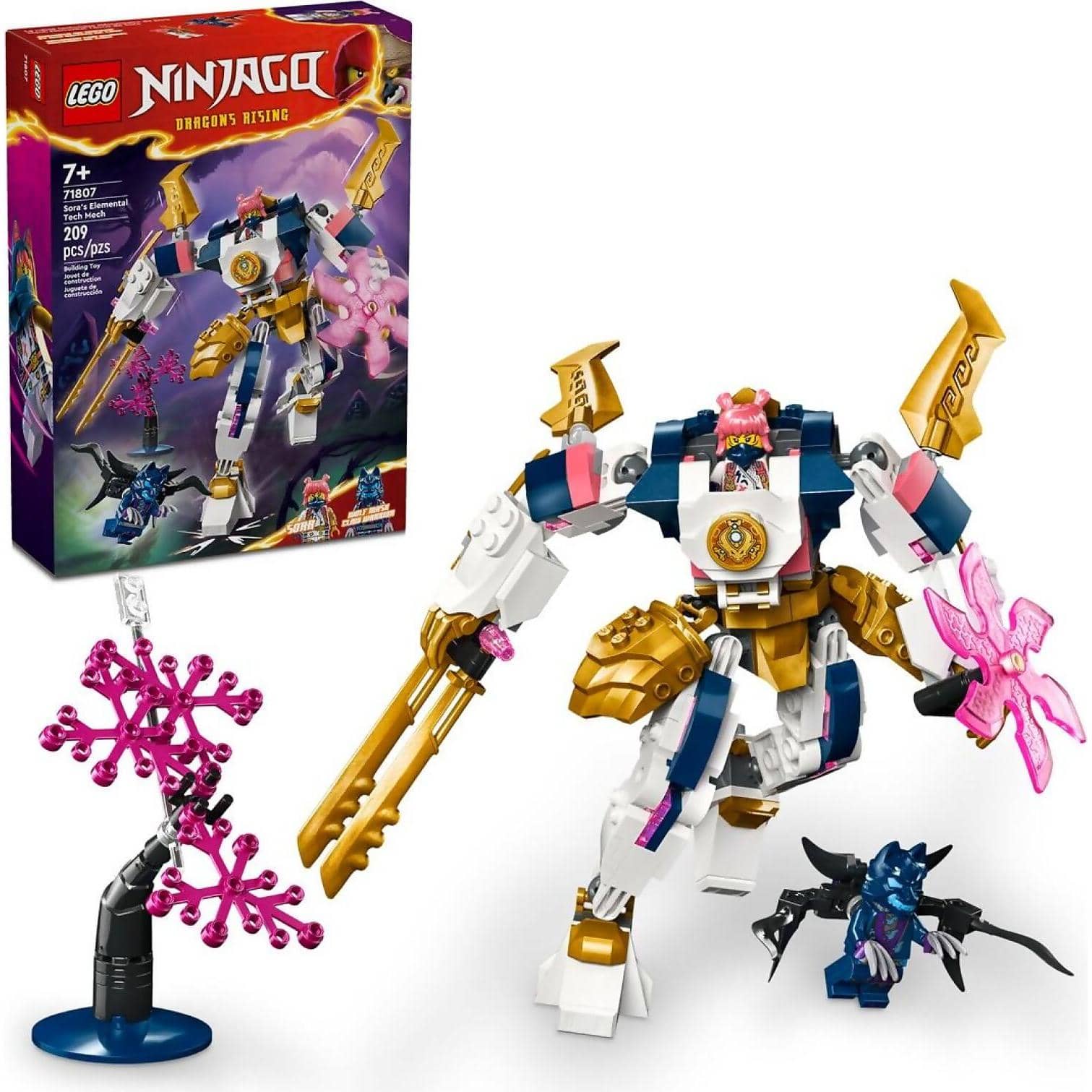 LEGO® 71807 Sora's Elemental Tech Mech - NINJAGO®
