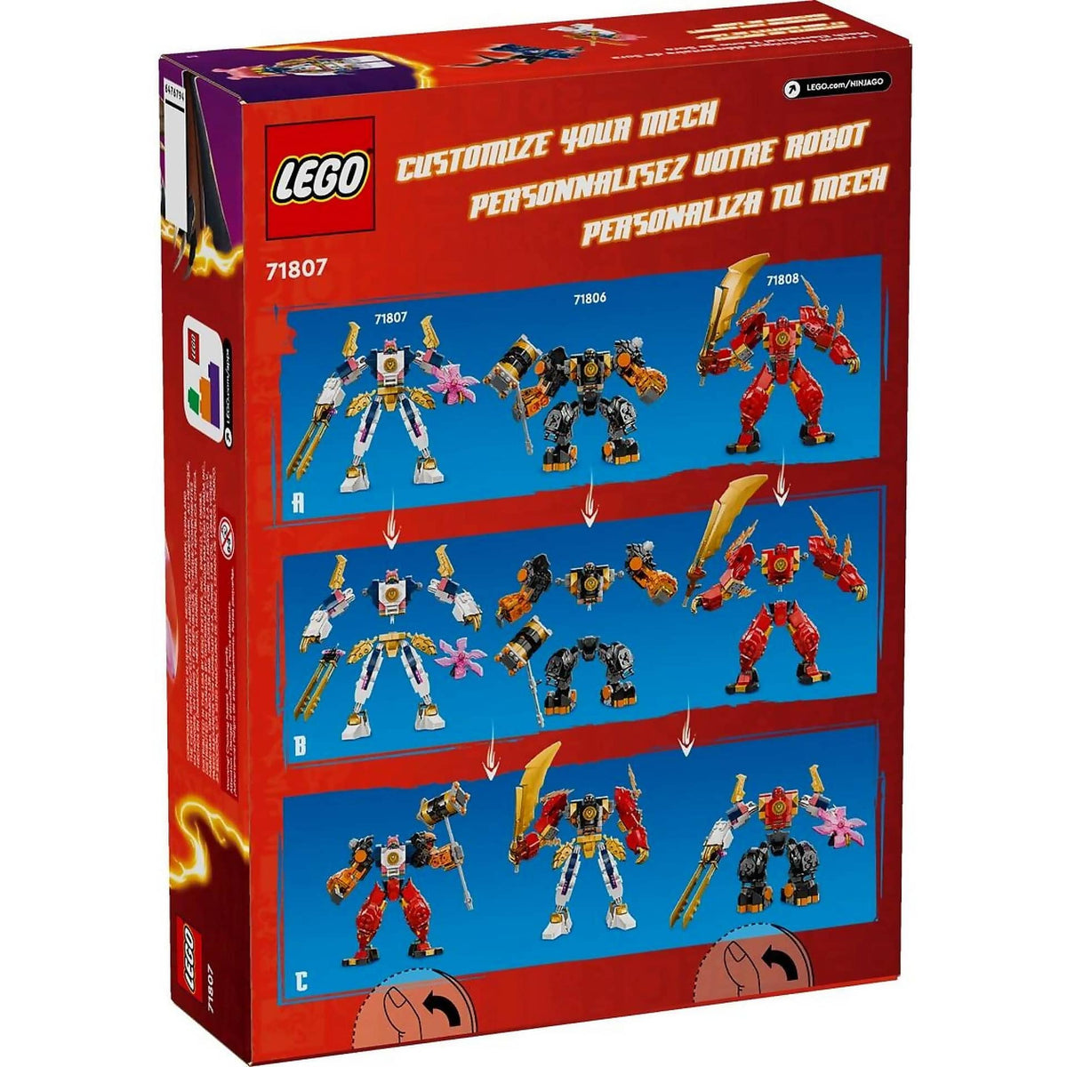 LEGO® 71807 Sora's Elemental Tech Mech - NINJAGO®