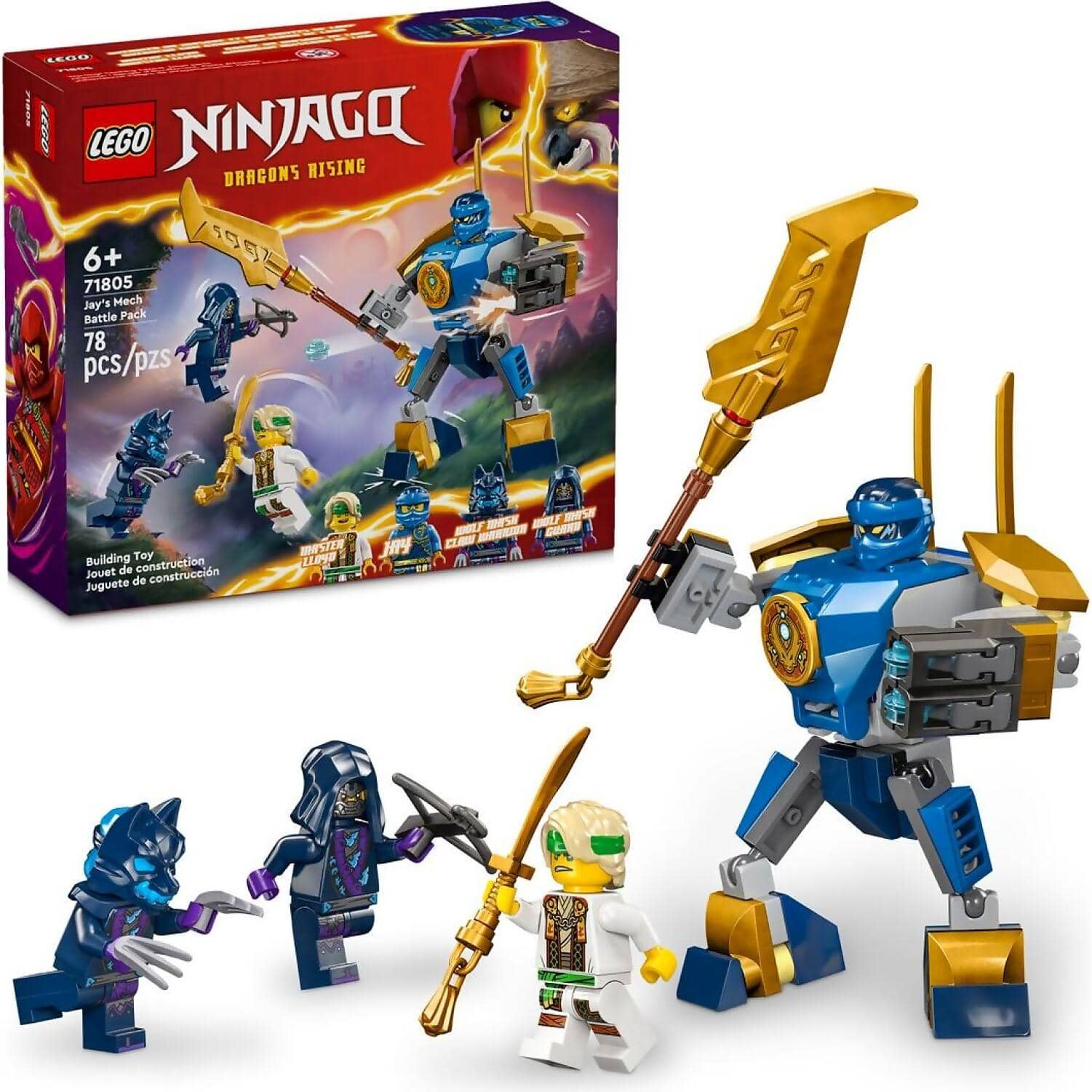 LEGO® 71805 Jay's Mech Battle Pack - NINJAGO®