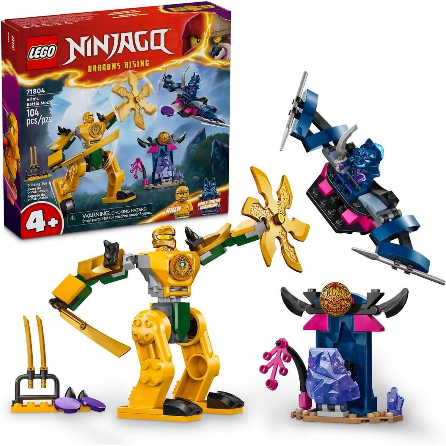 LEGO® 71804 Arin's Battle Mech - NINJAGO® 4+