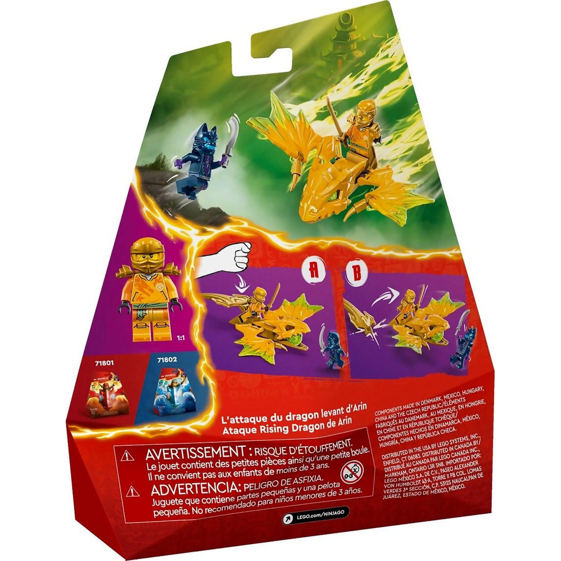 LEGO® 71803 Arin's Rising Dragon Strike - NINJAGO®