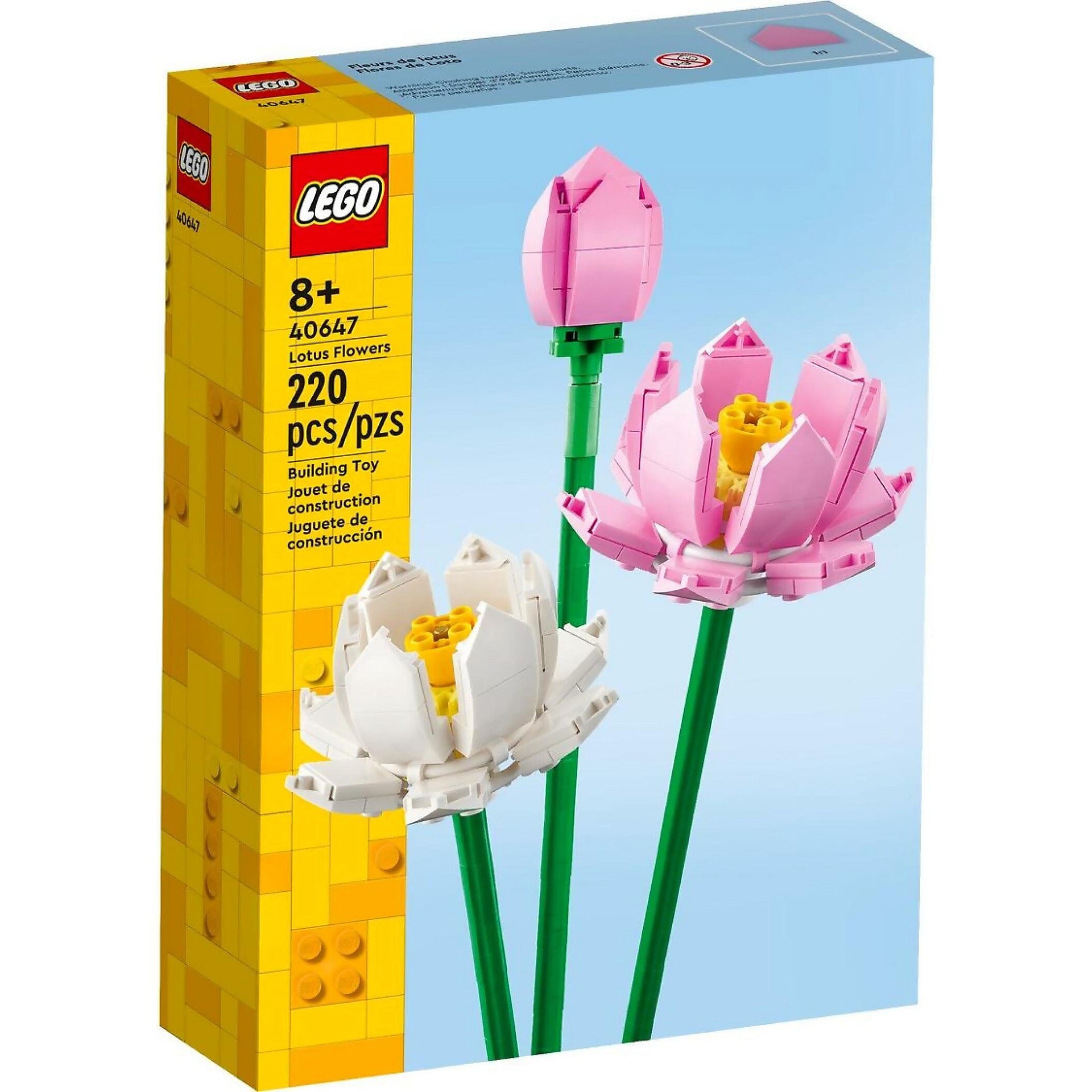 LEGO® 40647 Lotus Flowers - Icons Botanical Collection
