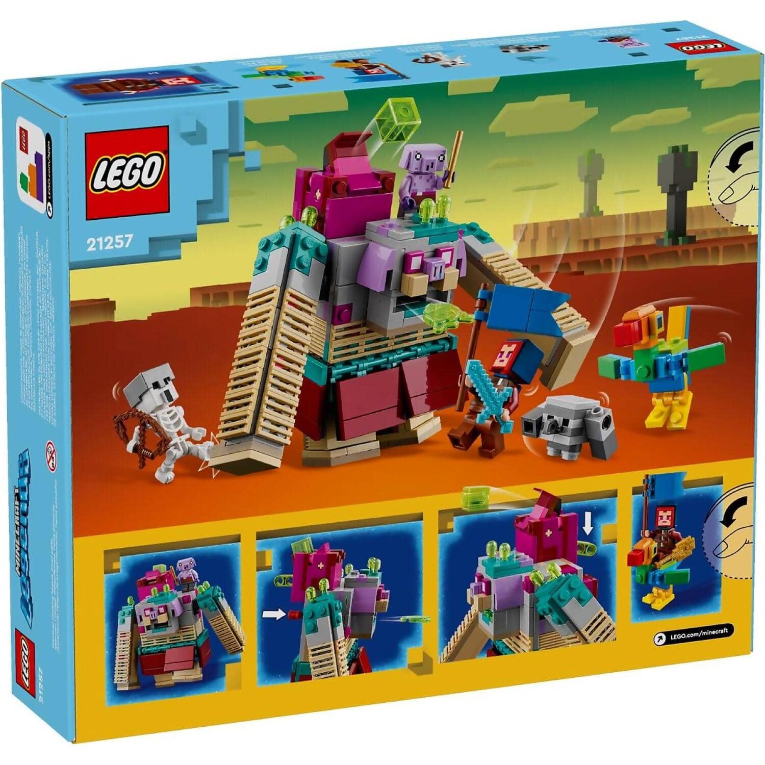 LEGO® 21257 The Devourer Showdown - Minecraft®