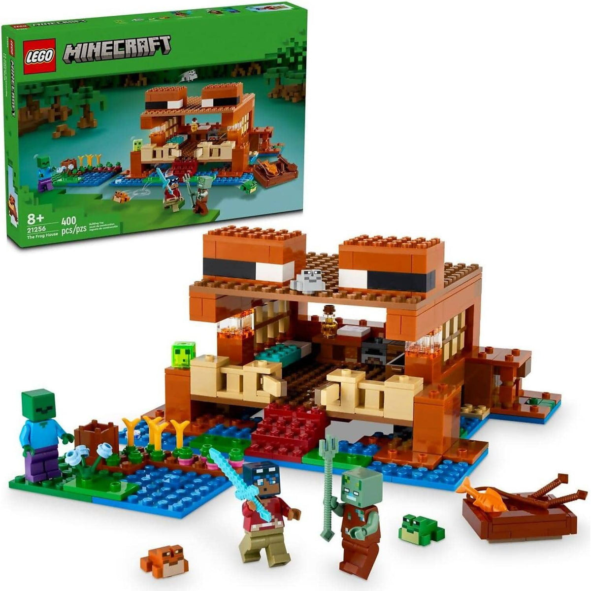 LEGO® 21256 The Frog House - Minecraft®