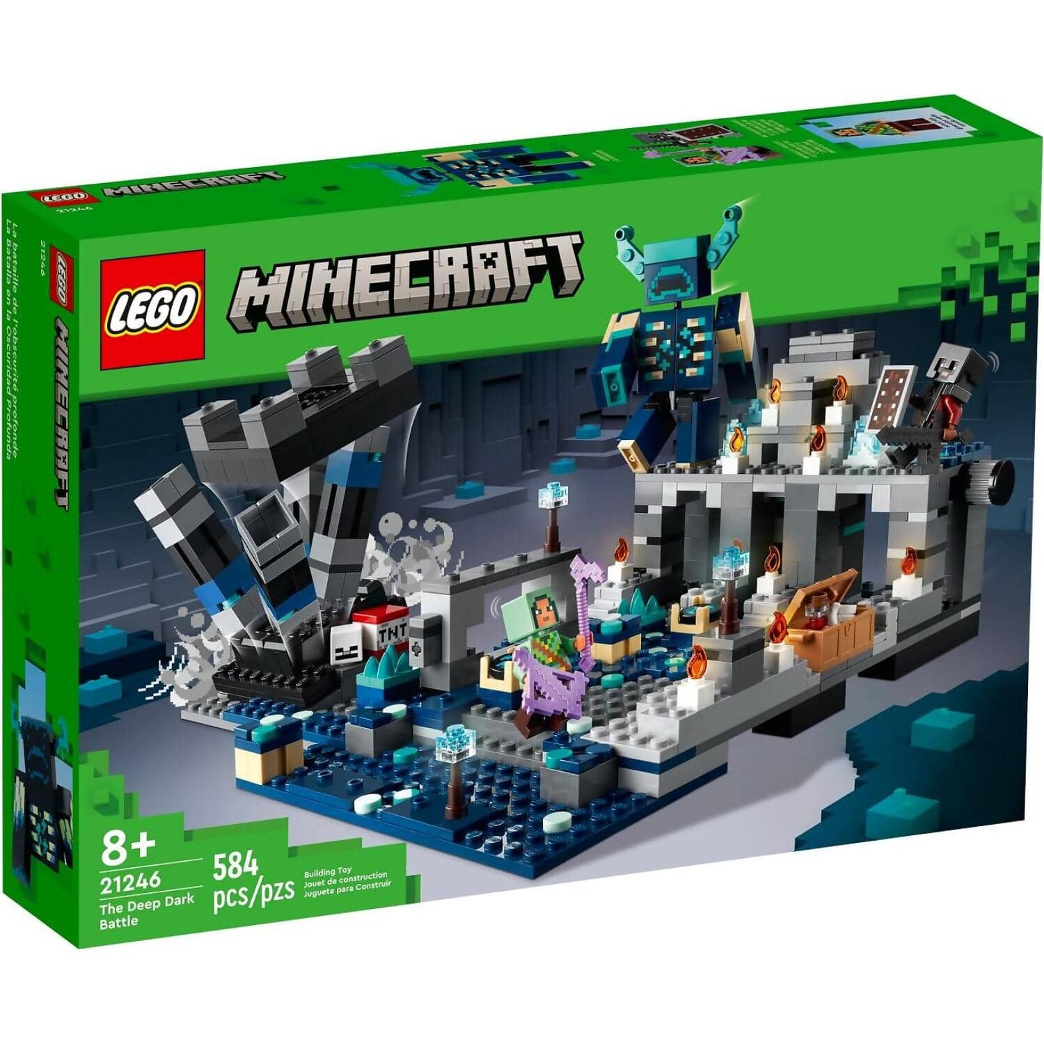 LEGO® 21246 The Deep Dark Battle - Minecraft®