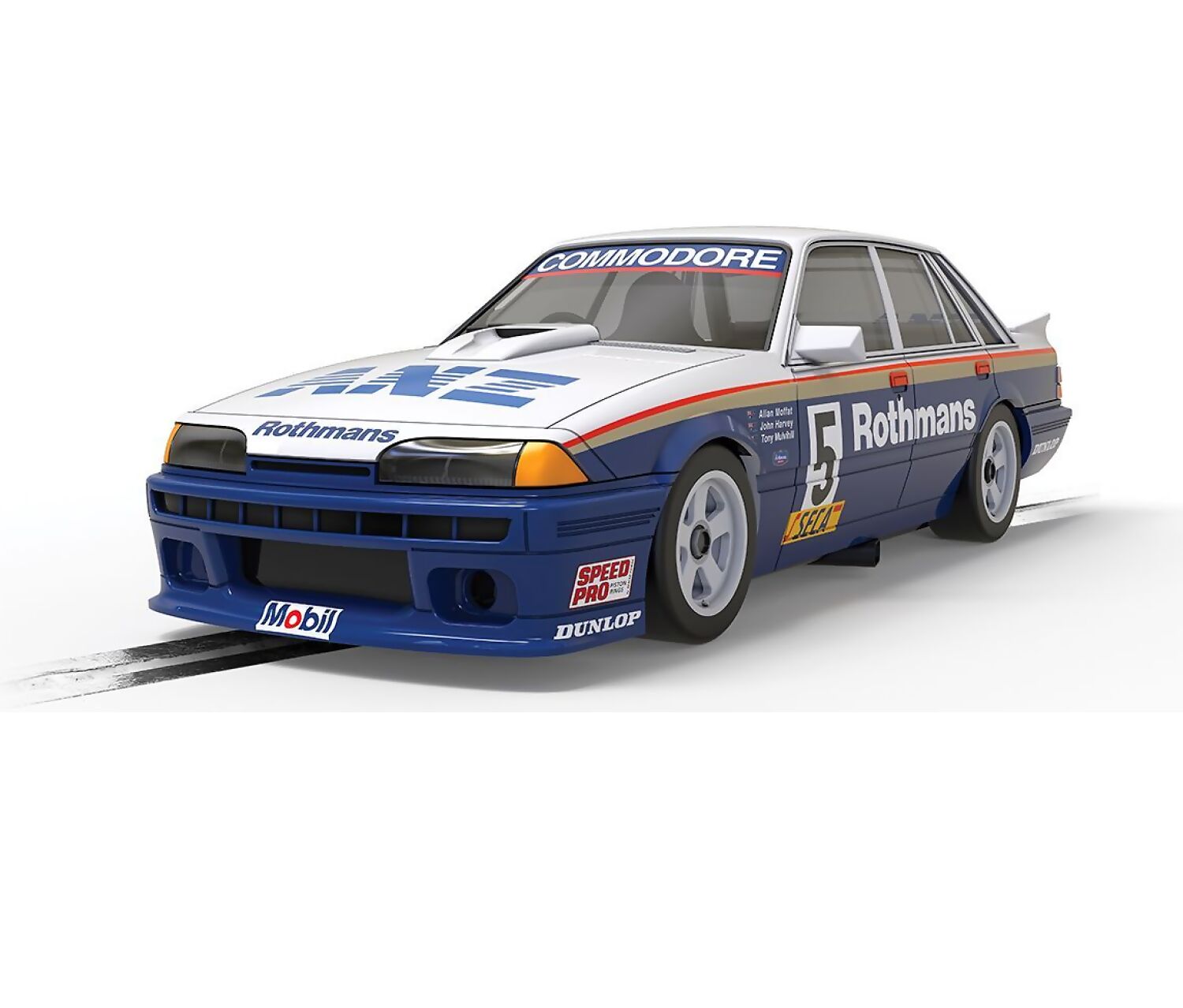 SCALEXTRIC - C4433 HOLDEN VL COMMODORE - 1987 SPA 24HS - MOFFAT+ HARVEY