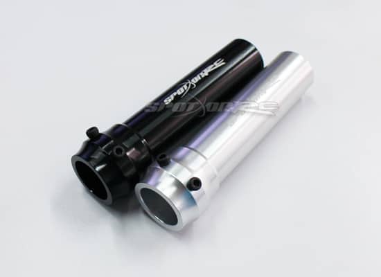 EXHAUST EXTENSION 20.2MM SILVER 1PCS SPOT ON