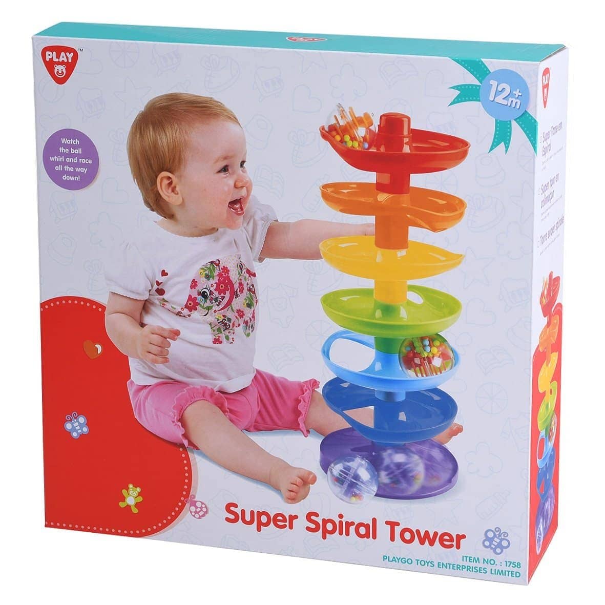 Playgo Toys Ent. Ltd - Super Spiral Tower Playgo Toys