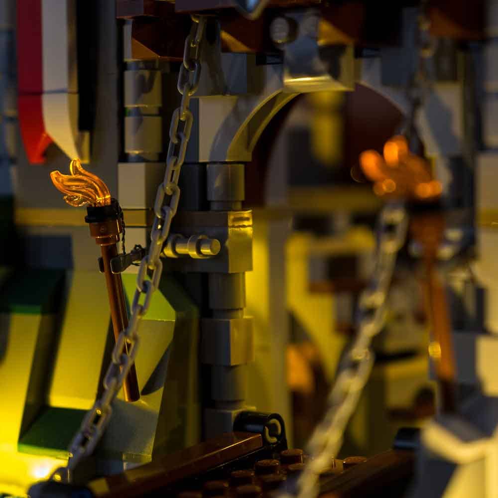 Light My Bricks - LIGHT KIT for LEGO® Medieval Castle 31120