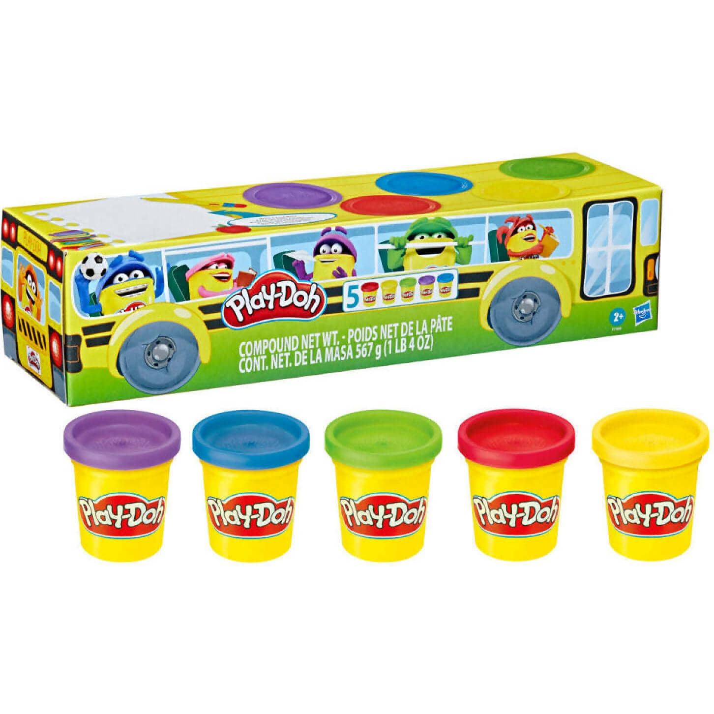 Play-Doh - School Bus Back To School 5 Pack