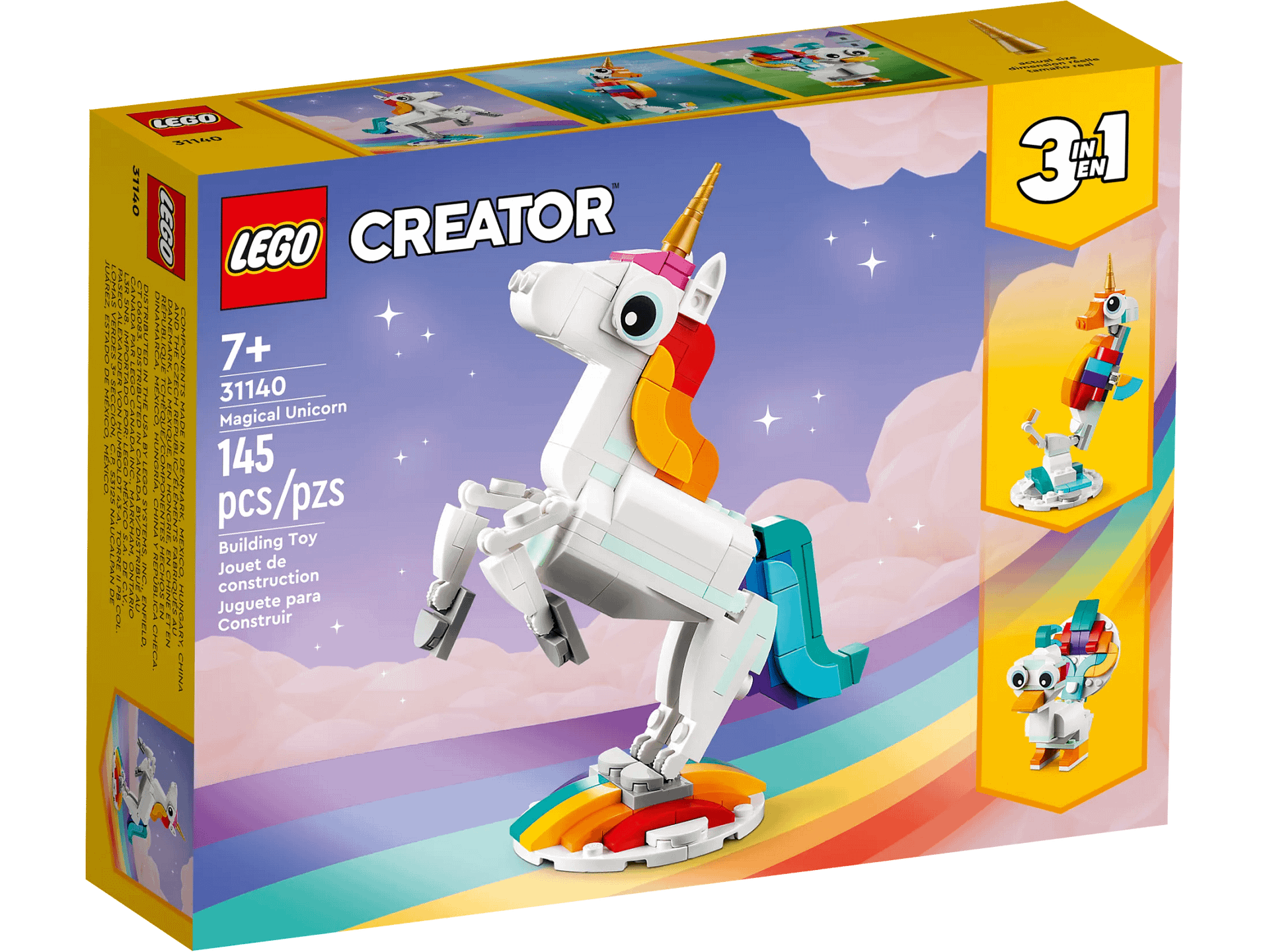 LEGO® 31140 Magical Unicorn - Creator 3in1