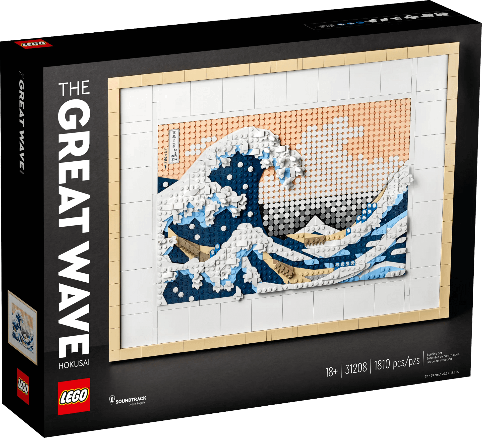 LEGO® 31208 Hokusai - The Great Wave - Art
