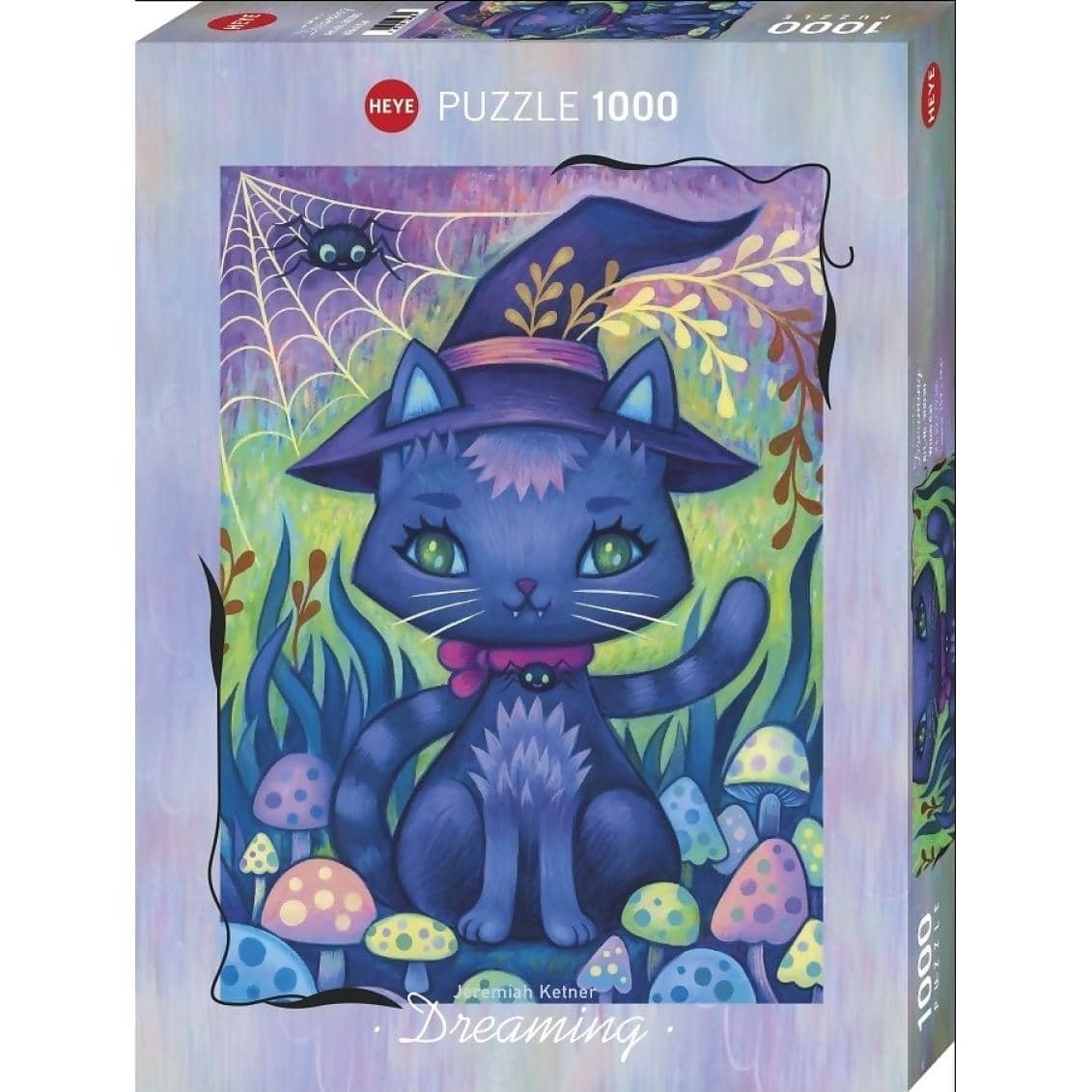 Heye - Dreaming Witch Cat Jigsaw Puzzle 1000 Pieces