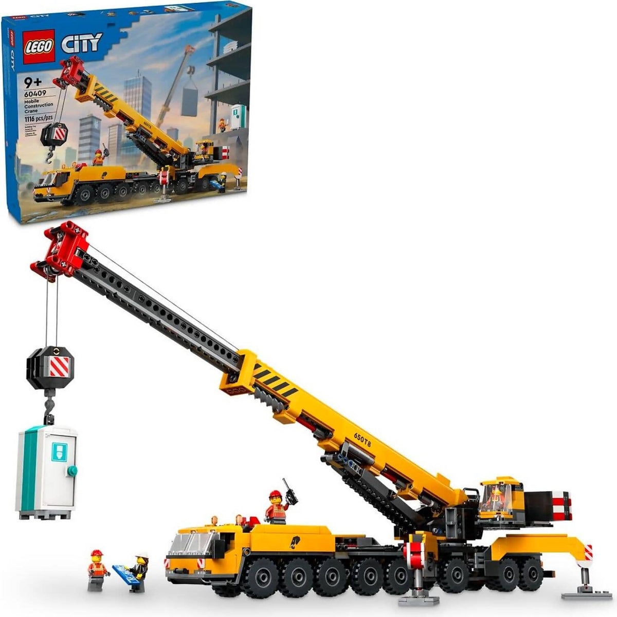 LEGO® 60409 Yellow Mobile Construction Crane - City