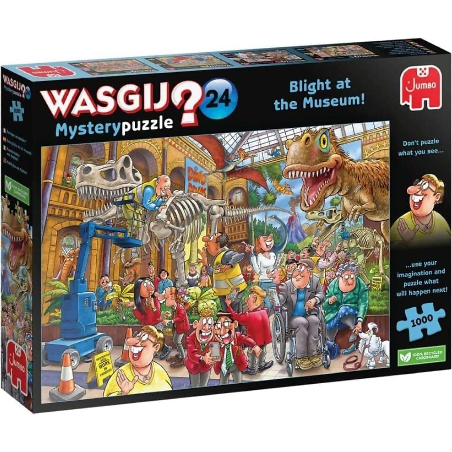 Wasgij? - Mystery 24 - Blight At The Museum! - Holdson Jigsaw Puzzle 1000 Pieces