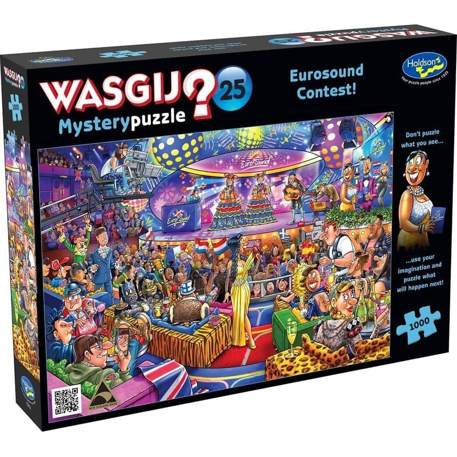 Wasgij? - Mystery 25 - Eurosound Contest! - Holdson Jigsaw Puzzle 1000 Pieces